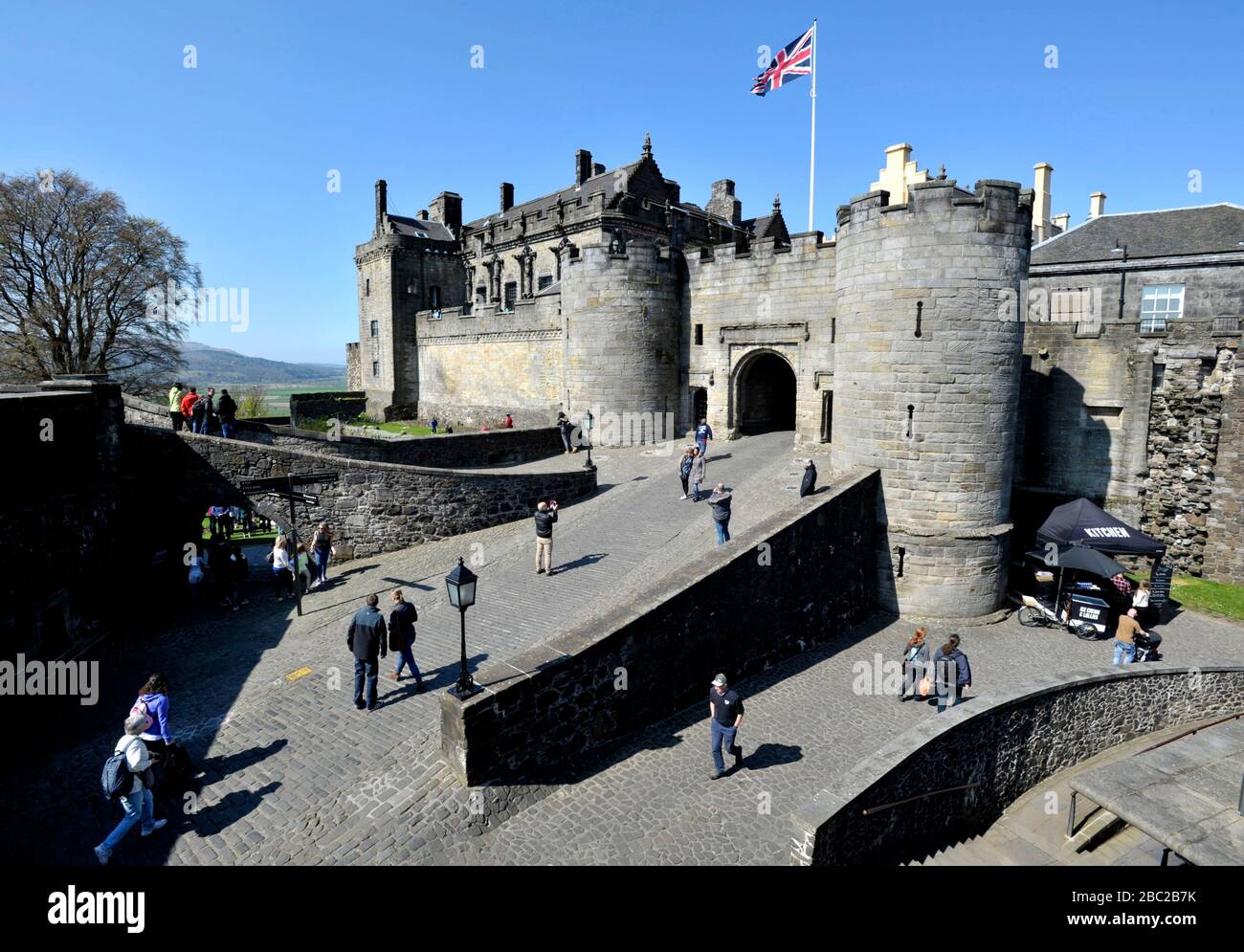 Stirling Castle, Stirling Scozia Regno Unito. Foto Stock