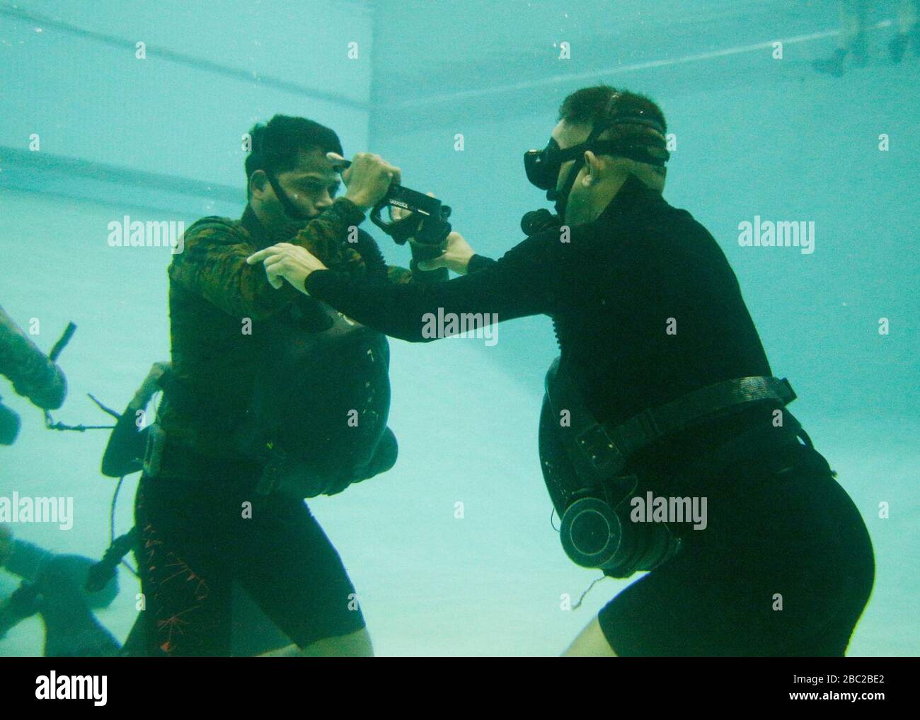 Green Berets assegnati a 2nd Battaglione, 1st Special Forces Group (Airborne), ha condotto un esercizio di formazione con Indian Para Special Forces (3). Foto Stock