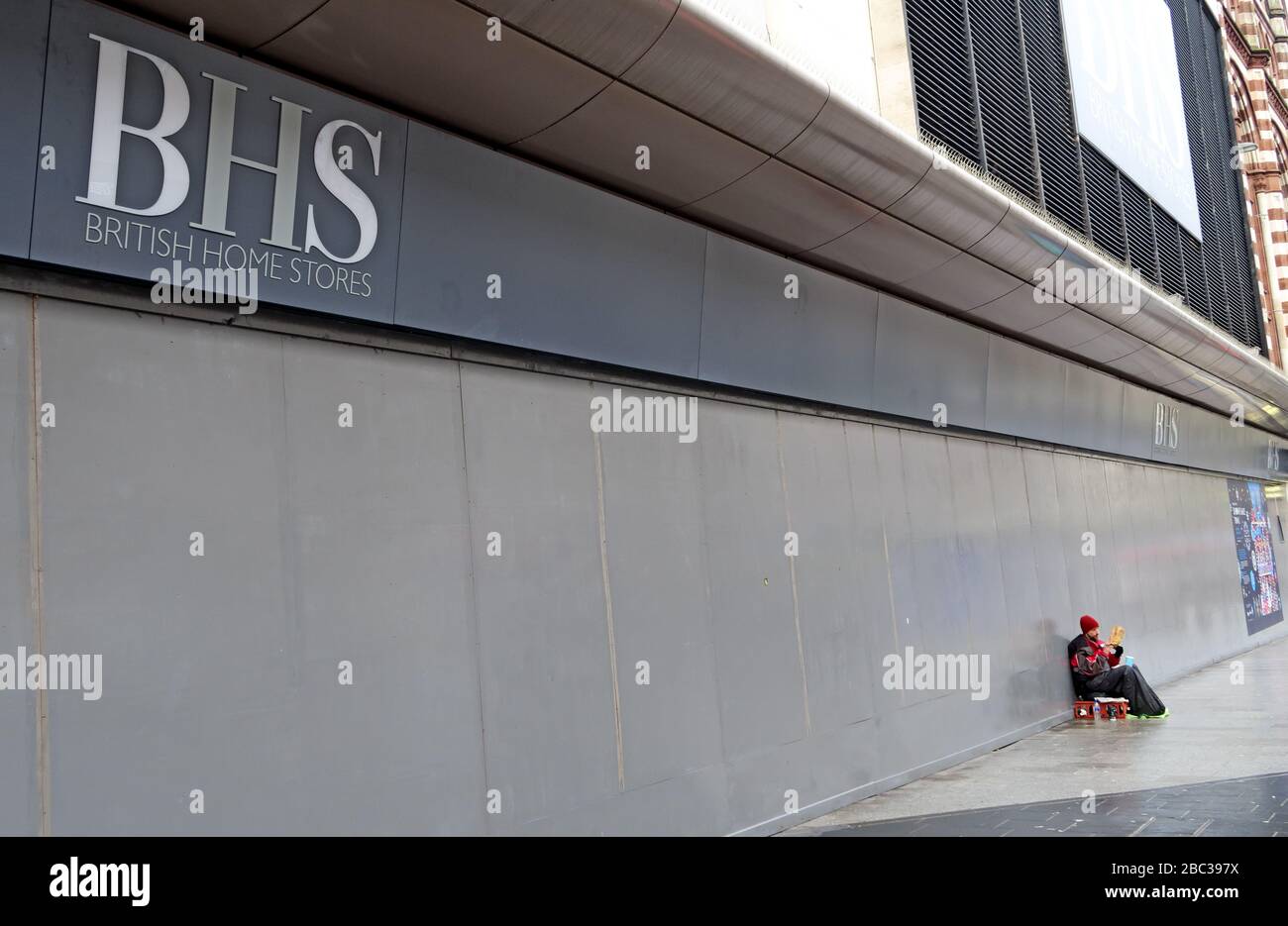 BHS, British Home stores, 67-81 Sauchiehall Street, Glasgow, Scozia, Regno Unito - ora chiuso Foto Stock