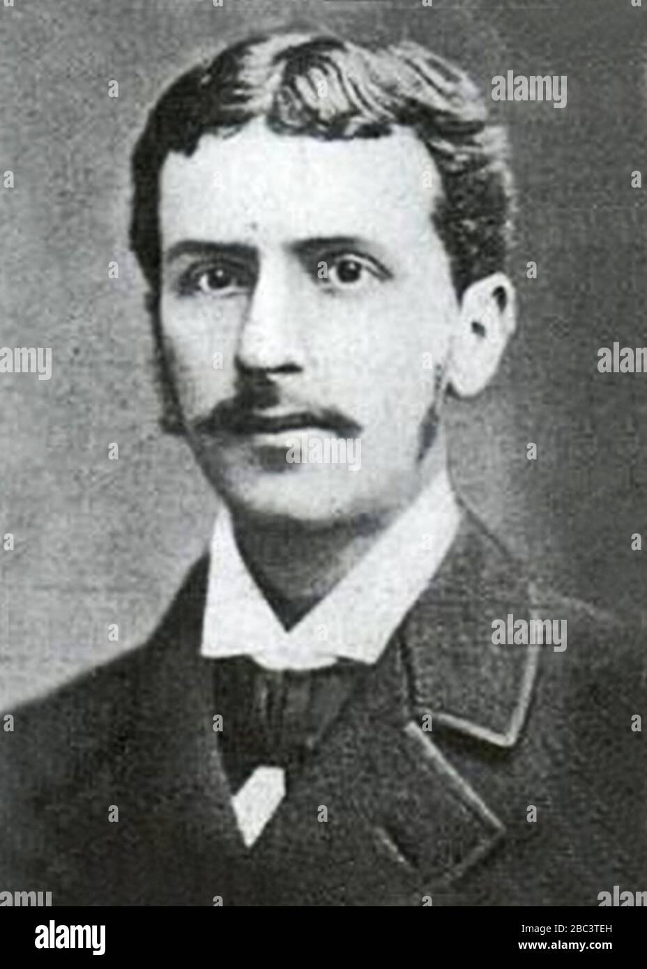 Guillaume Bernays - assassinat 7 janvier 1882. Foto Stock