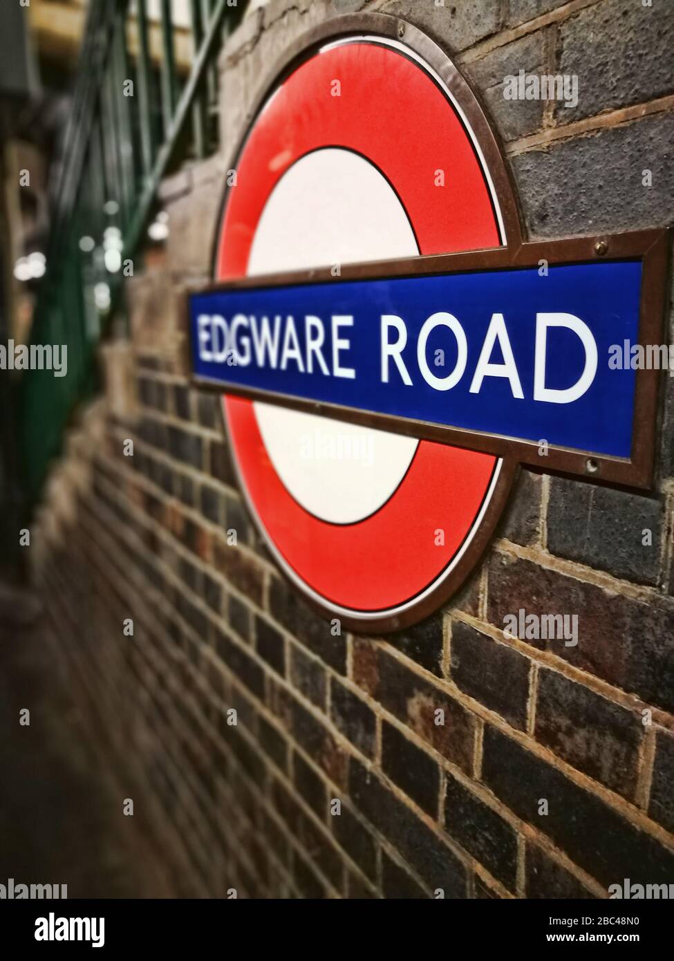 segnaletica su london street Foto Stock