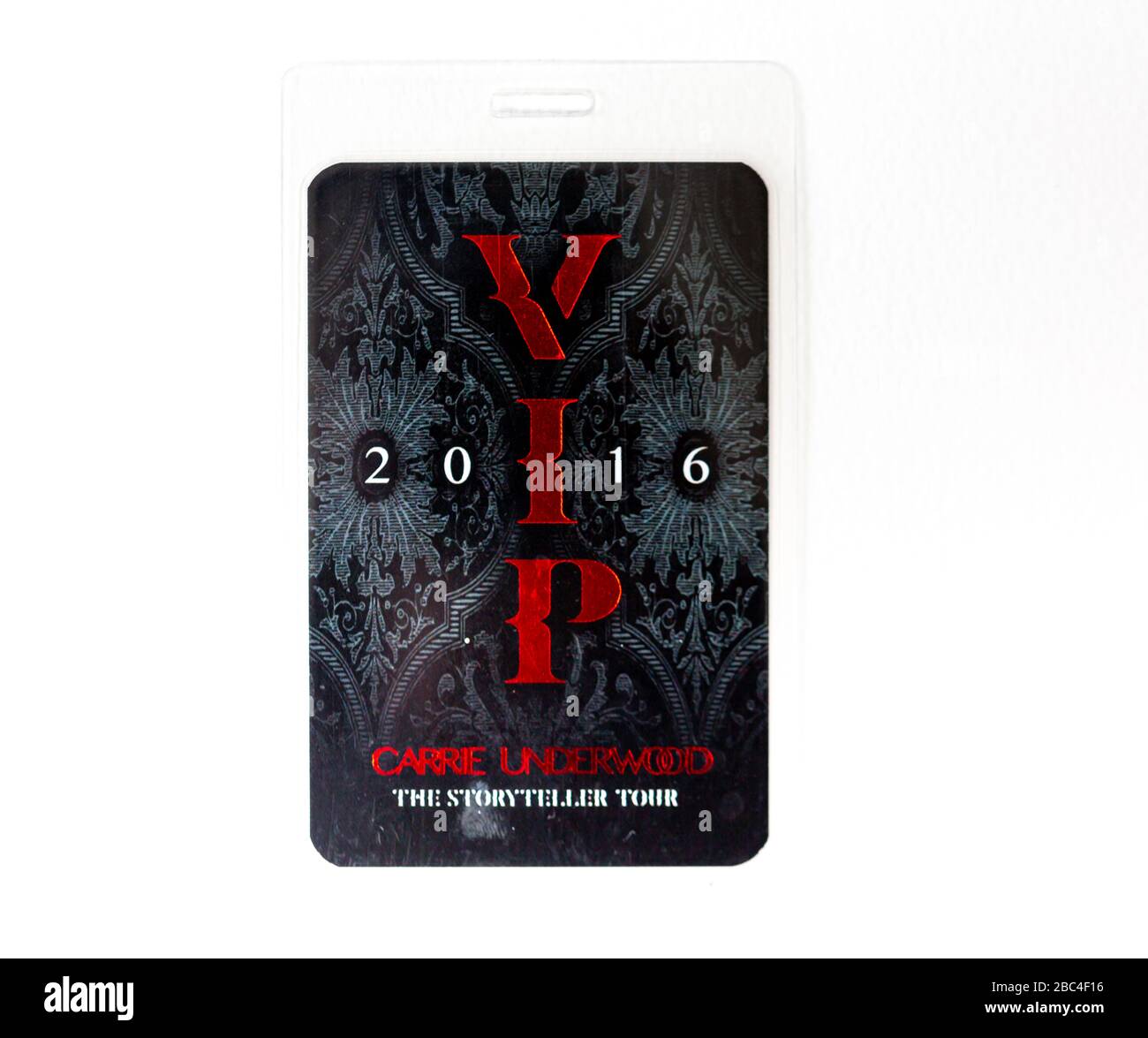 Biglietto VIP 2016 per Carrie Underwood, The Storyteller Tour Foto Stock