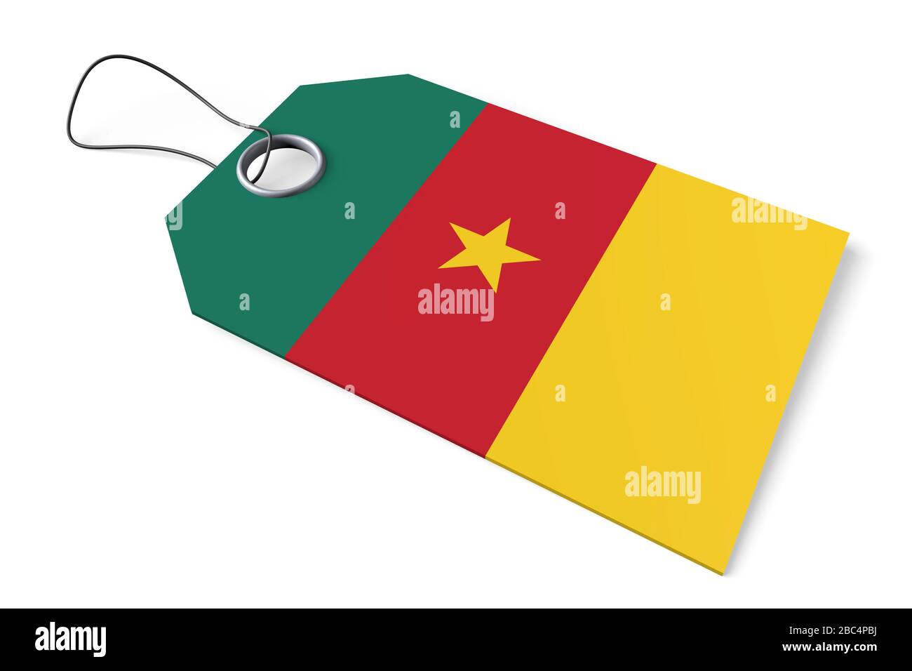 Prezzo 3D, prodotto realizzato in Camerun Foto Stock