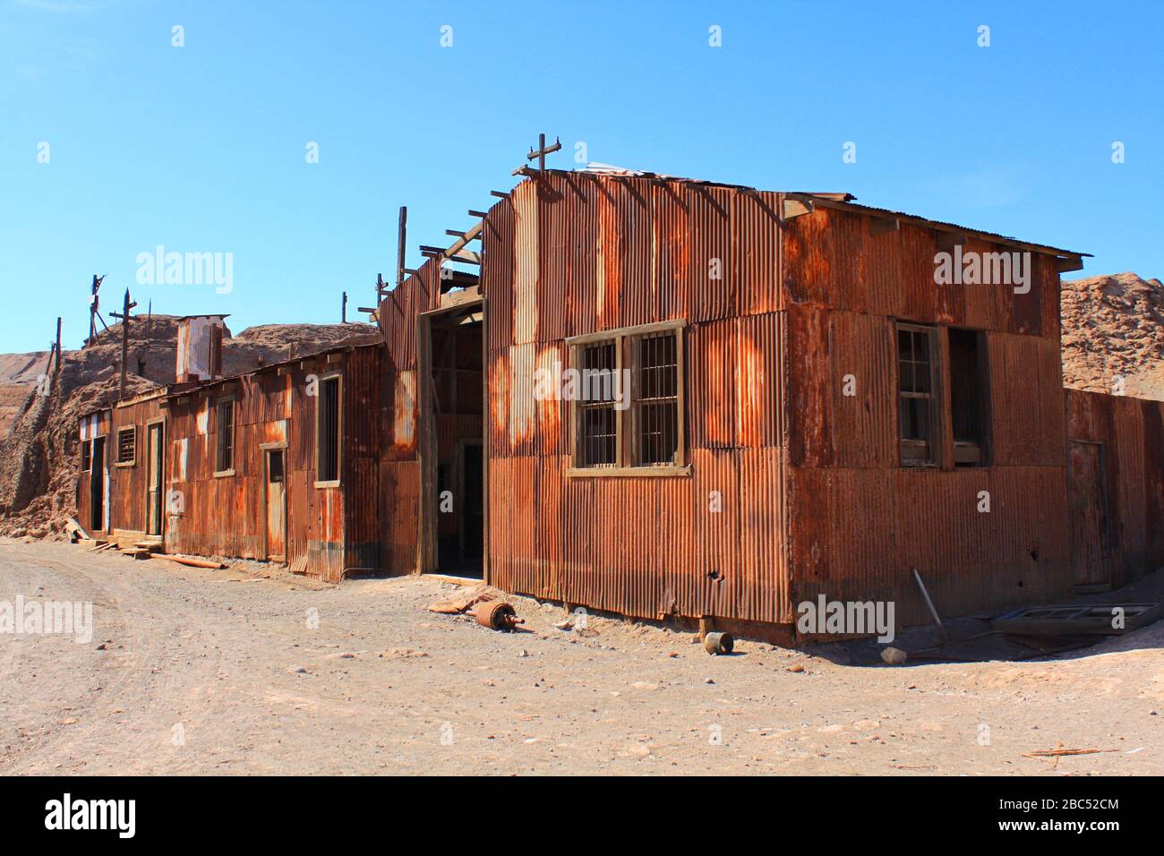 Cile - Atacama - Humberstone Foto Stock