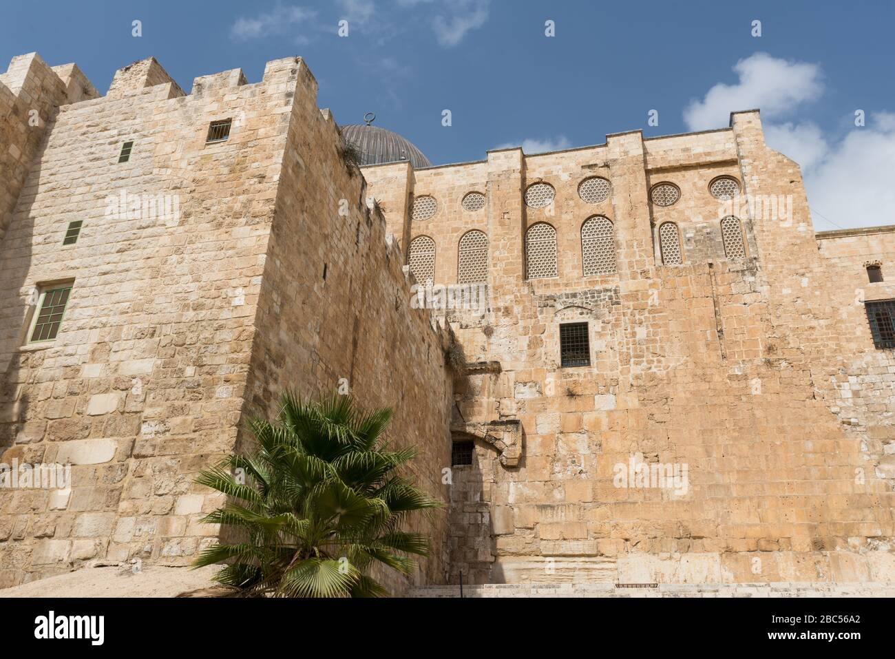 Presso il centro di Davidson in Gerusalemme, Israele Foto Stock