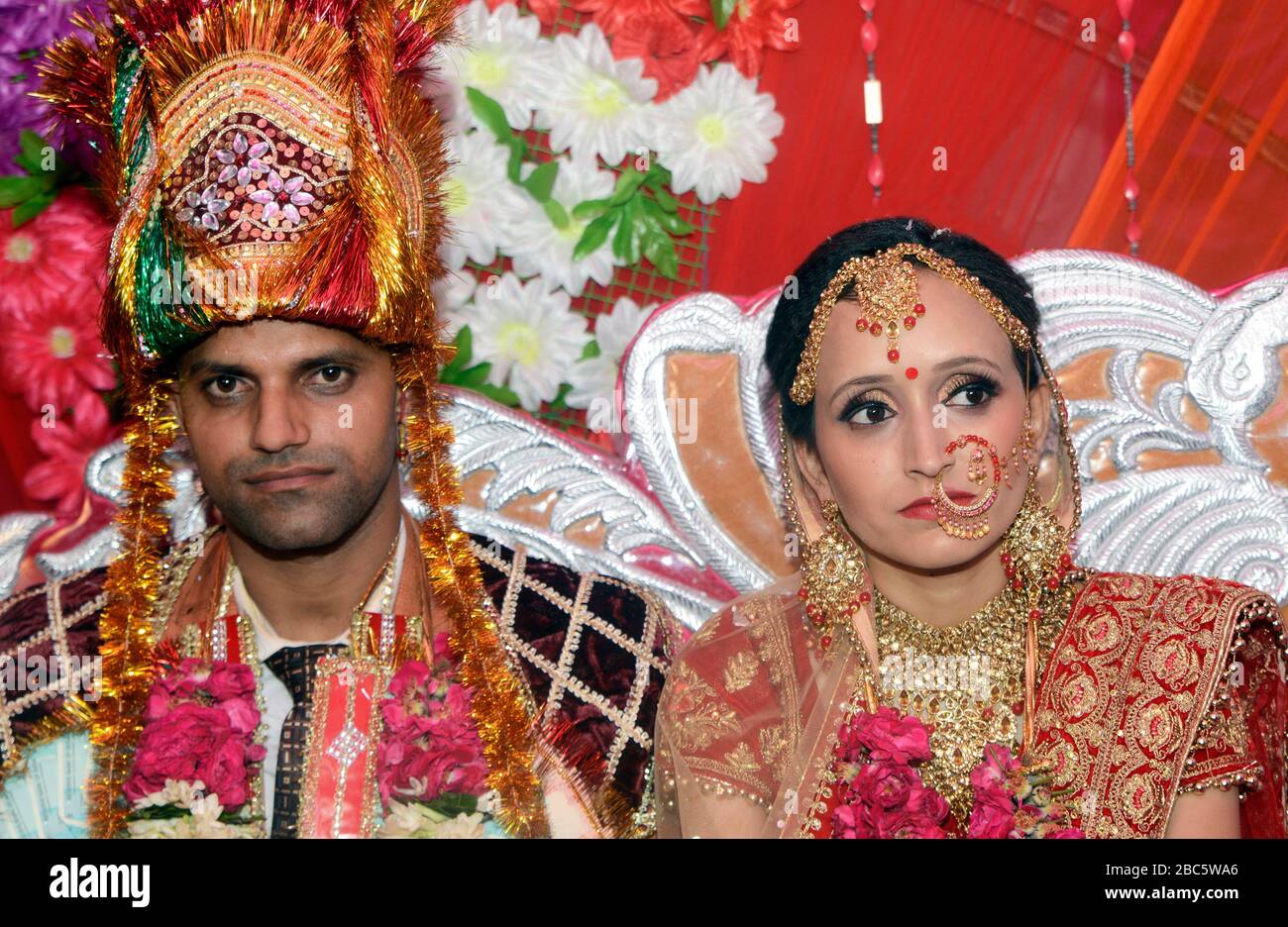 Bella coppia indiana bella coppia indiana Foto Stock
