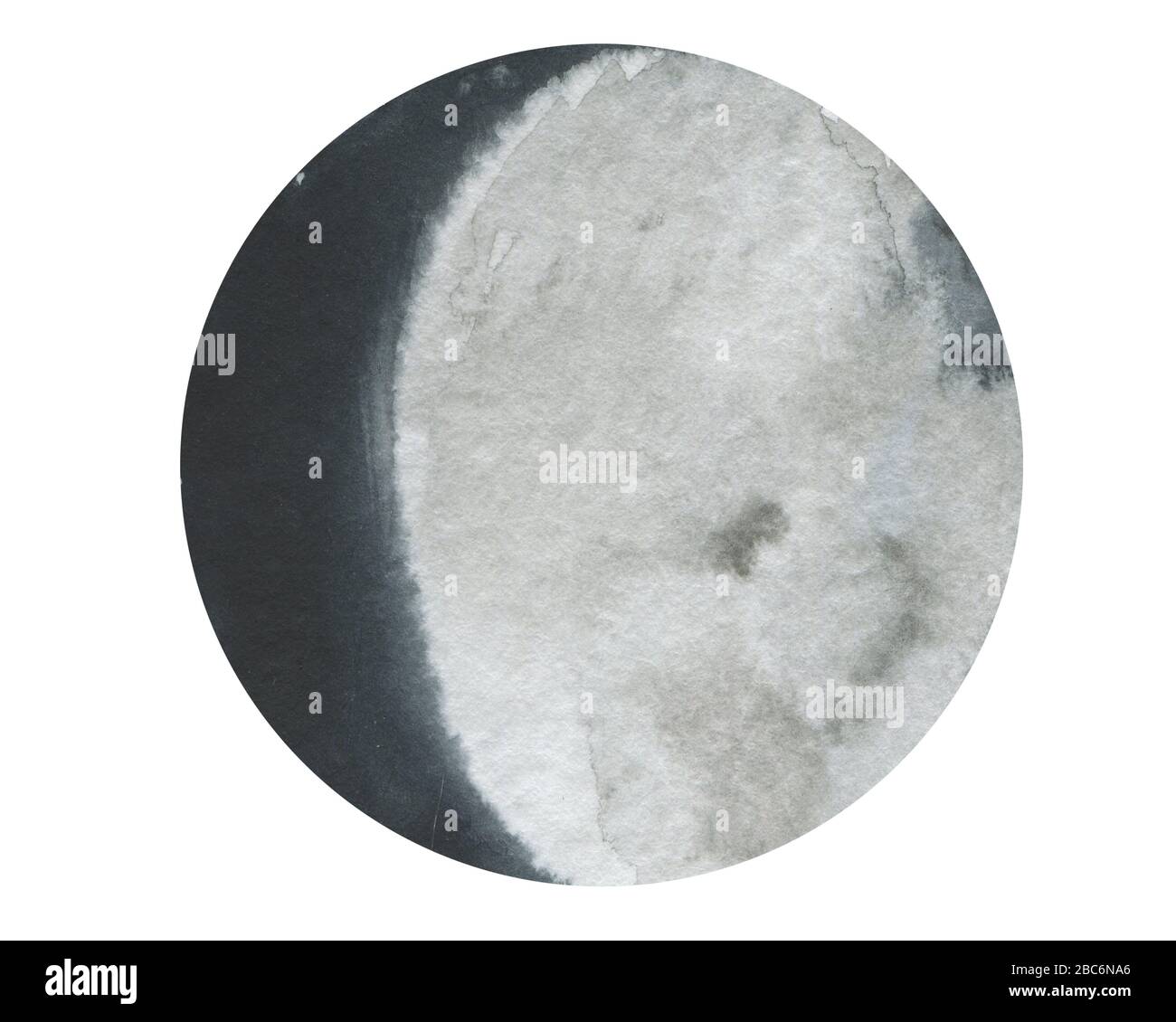 acquerello spot sfondo, trama astratta illustrazione disegnata a mano Foto Stock