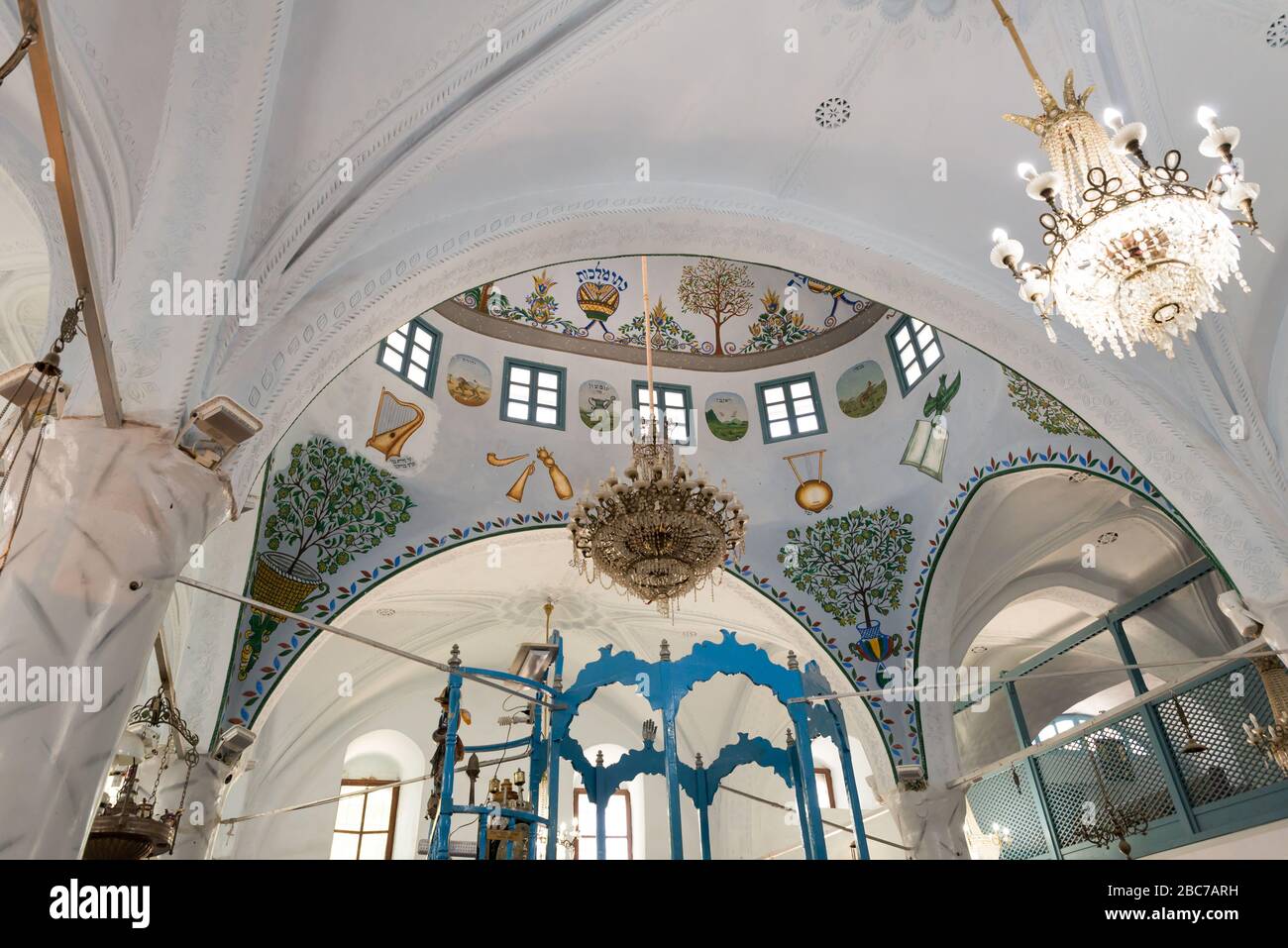 Visita Safed in Galilea, Israele del Nord Foto Stock