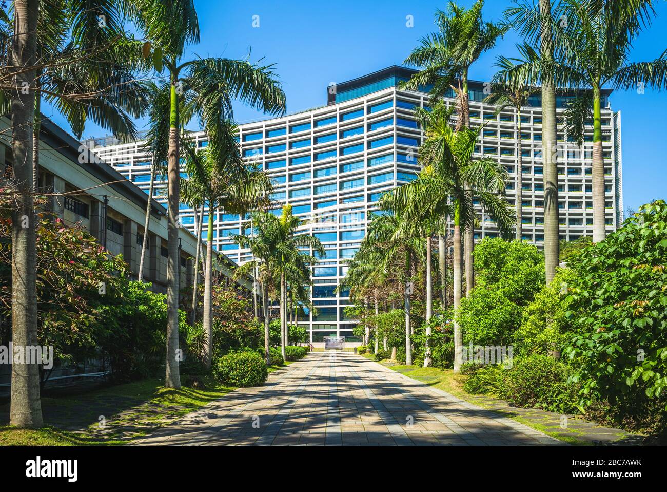 parco culturale songshan a taipei, taiwan Foto Stock