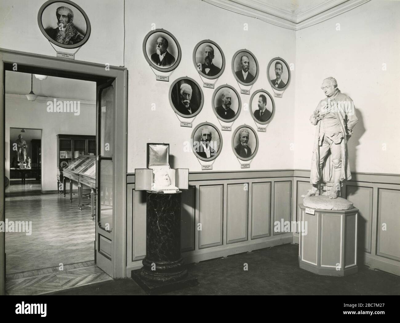 Museo storico, Università di Pavia 1962 Foto Stock