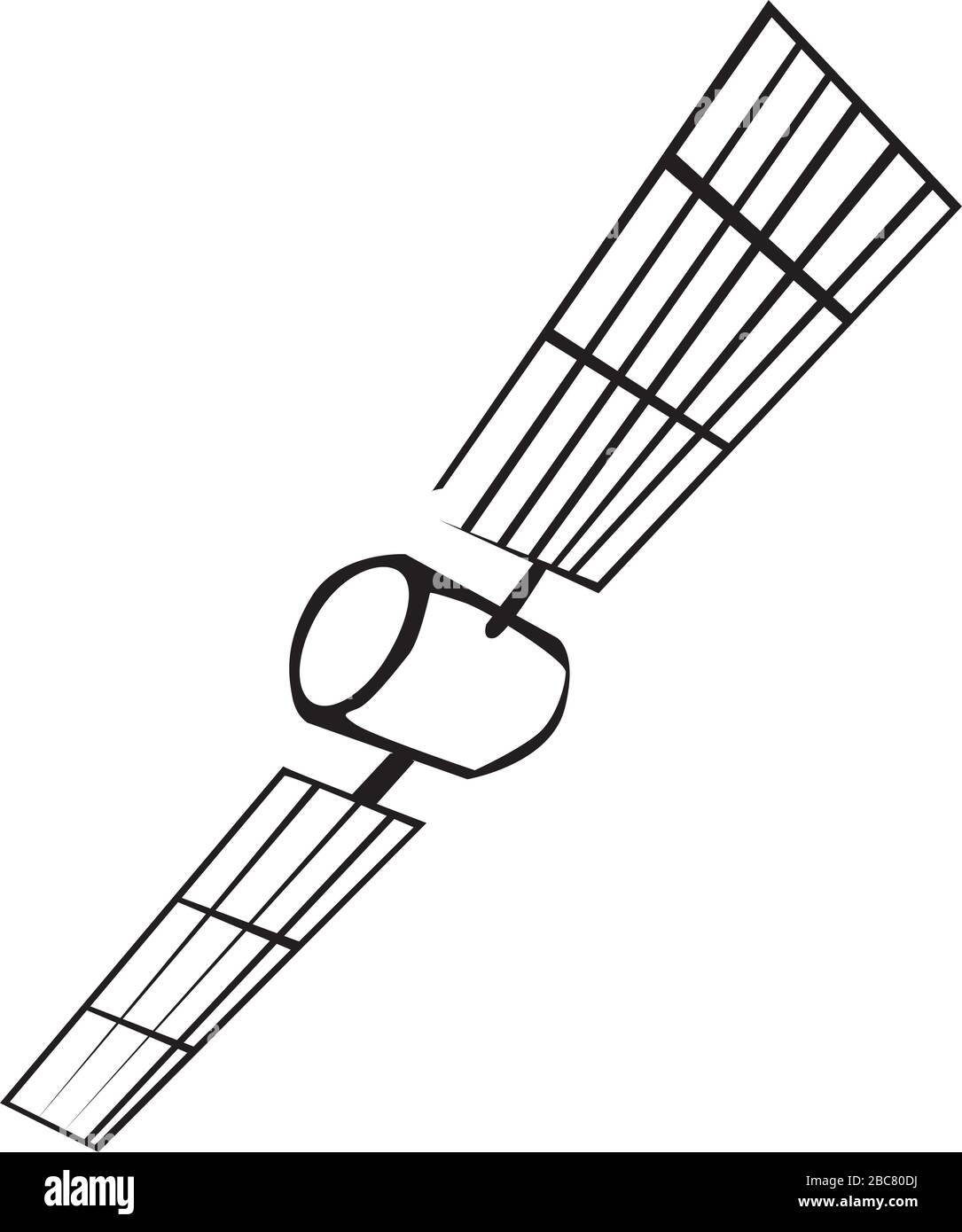 satelite Illustrazione Vettoriale