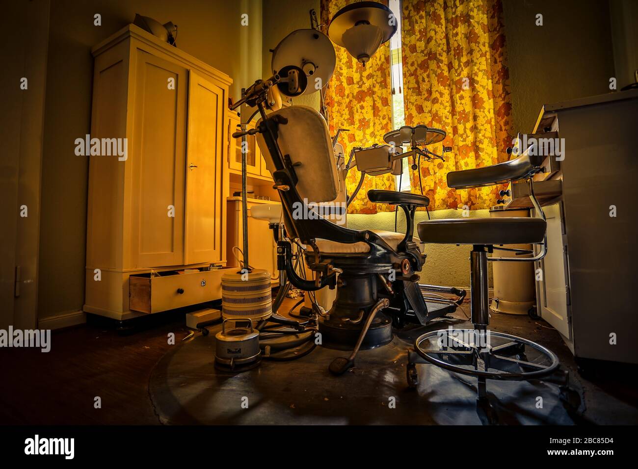 ufficio dentale abbandonato, luogo perduto Foto Stock