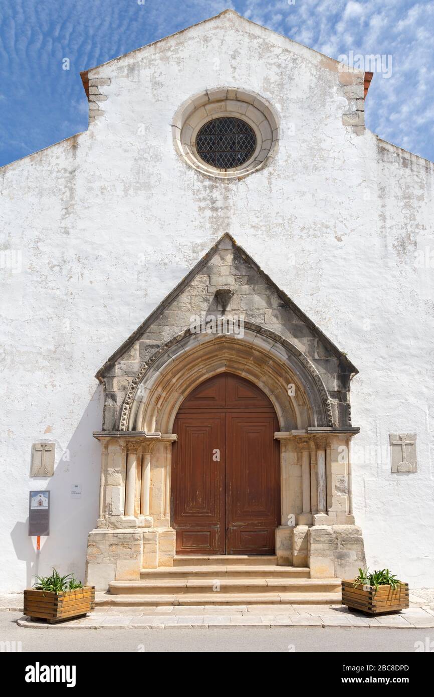 Chiesa di San Clemente 13th secolo, Loule, Algarve, Portogallo Foto Stock