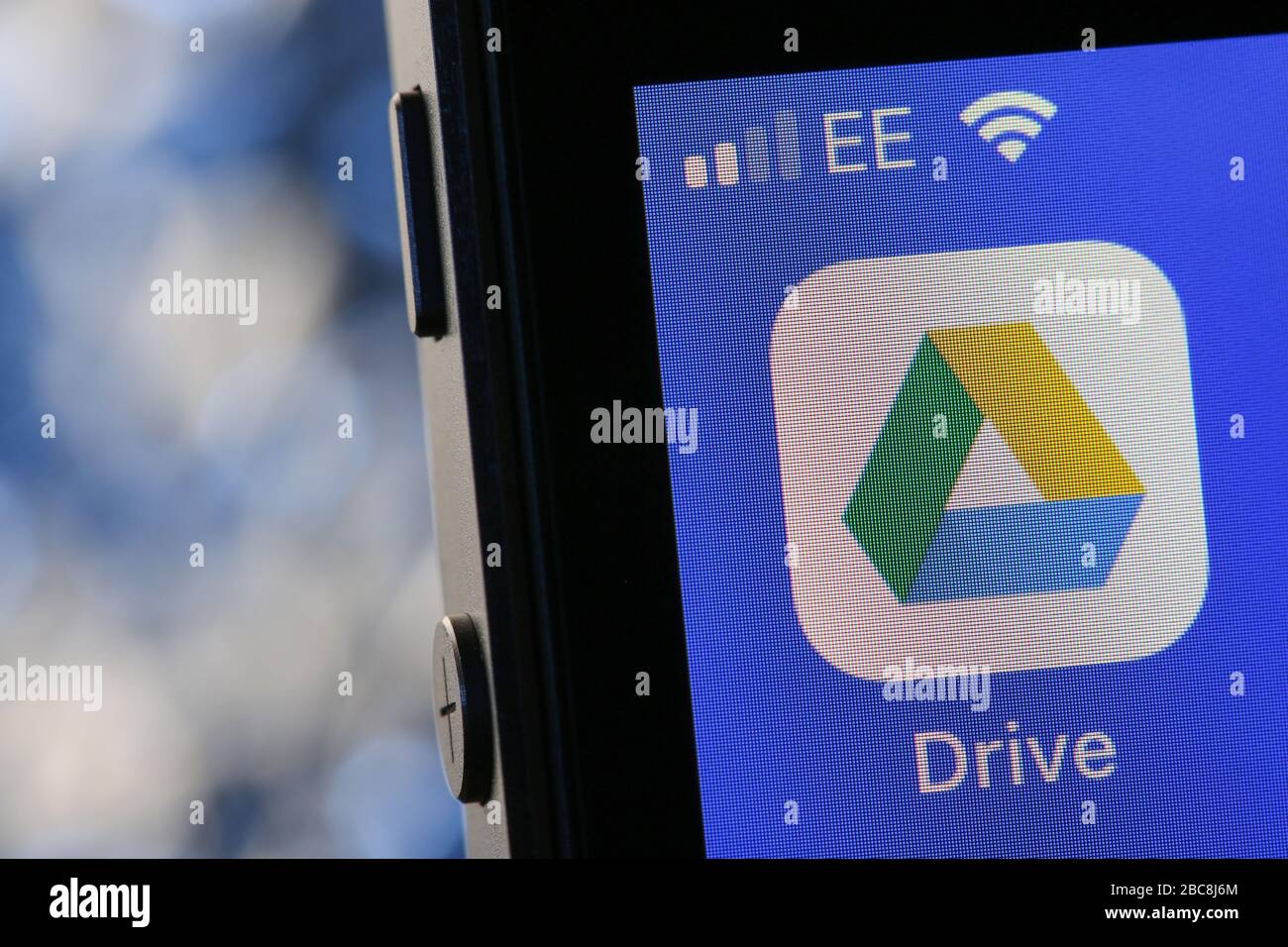 App Google Drive su un iPhone. Foto Stock