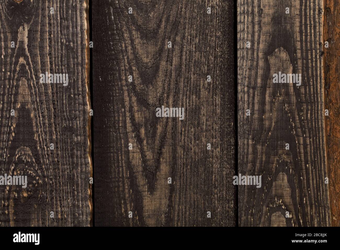 Il vecchio legno marrone texture. Il vecchio grunge textured scuro dello sfondo di legno. Foto Stock
