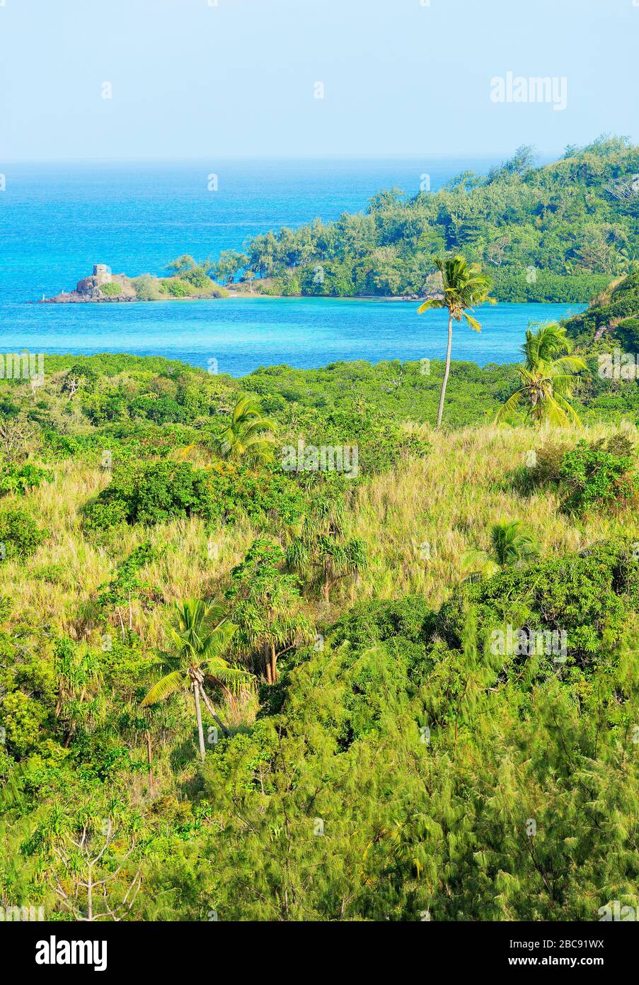 Il Nanuya Lailai Island, isola di Yasawa group, Figi, a sud delle isole del Pacifico e del Pacifico Foto Stock