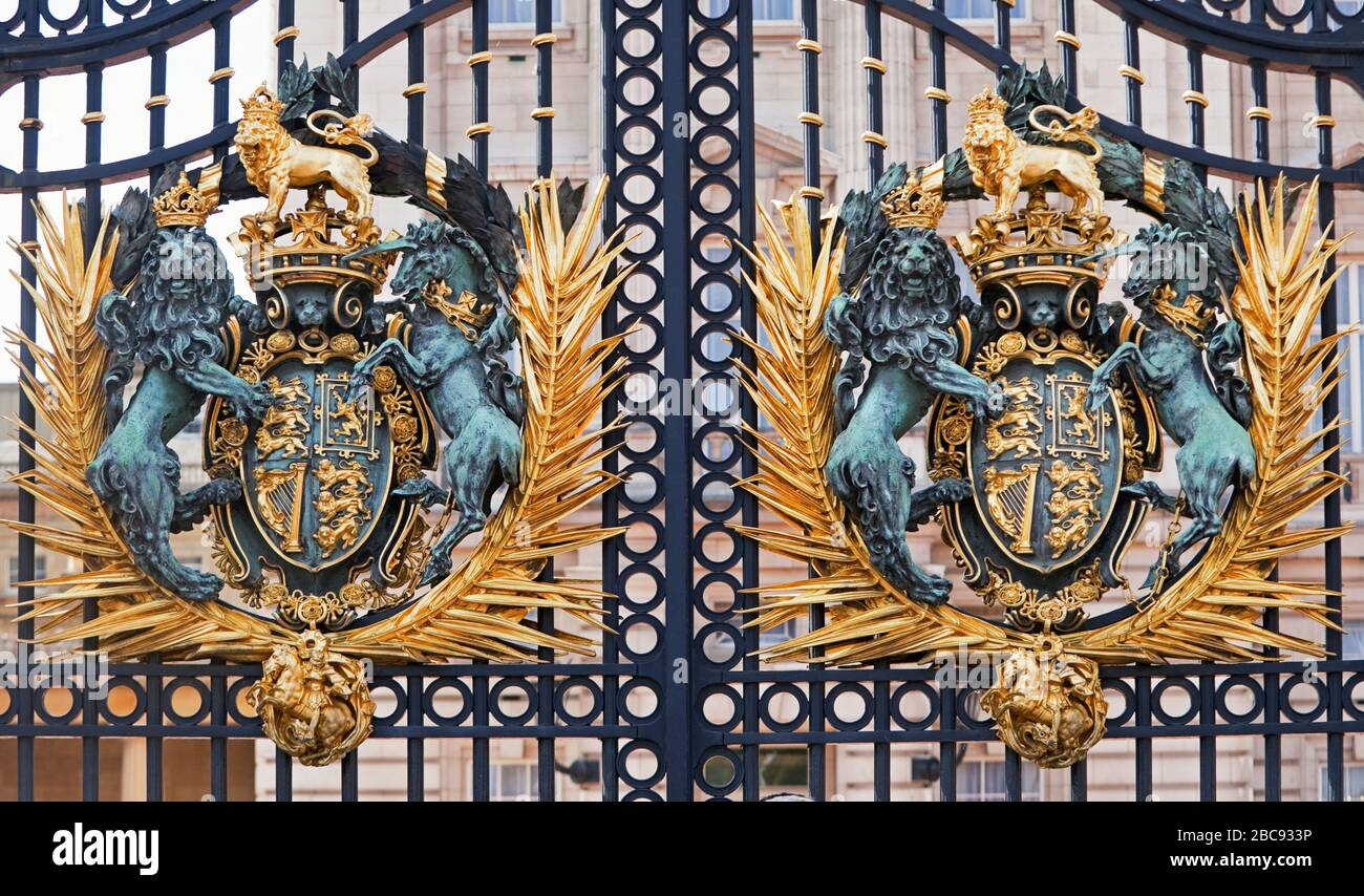 Palazzo di Buckingham Gate, Londra, Inghilterra, Regno Unito Foto Stock