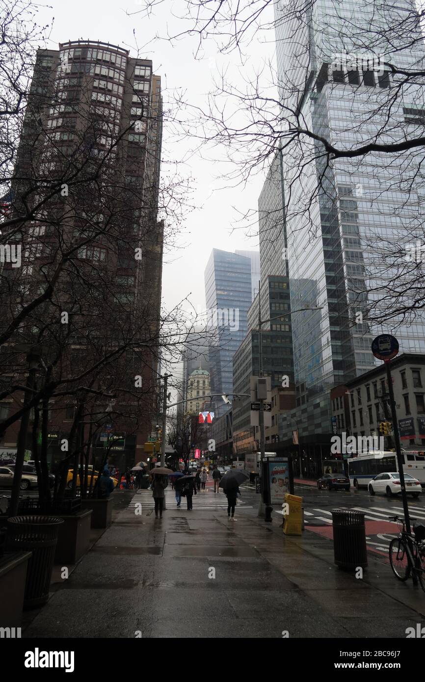 West 42nd Street, New York City, Stati Uniti Foto Stock