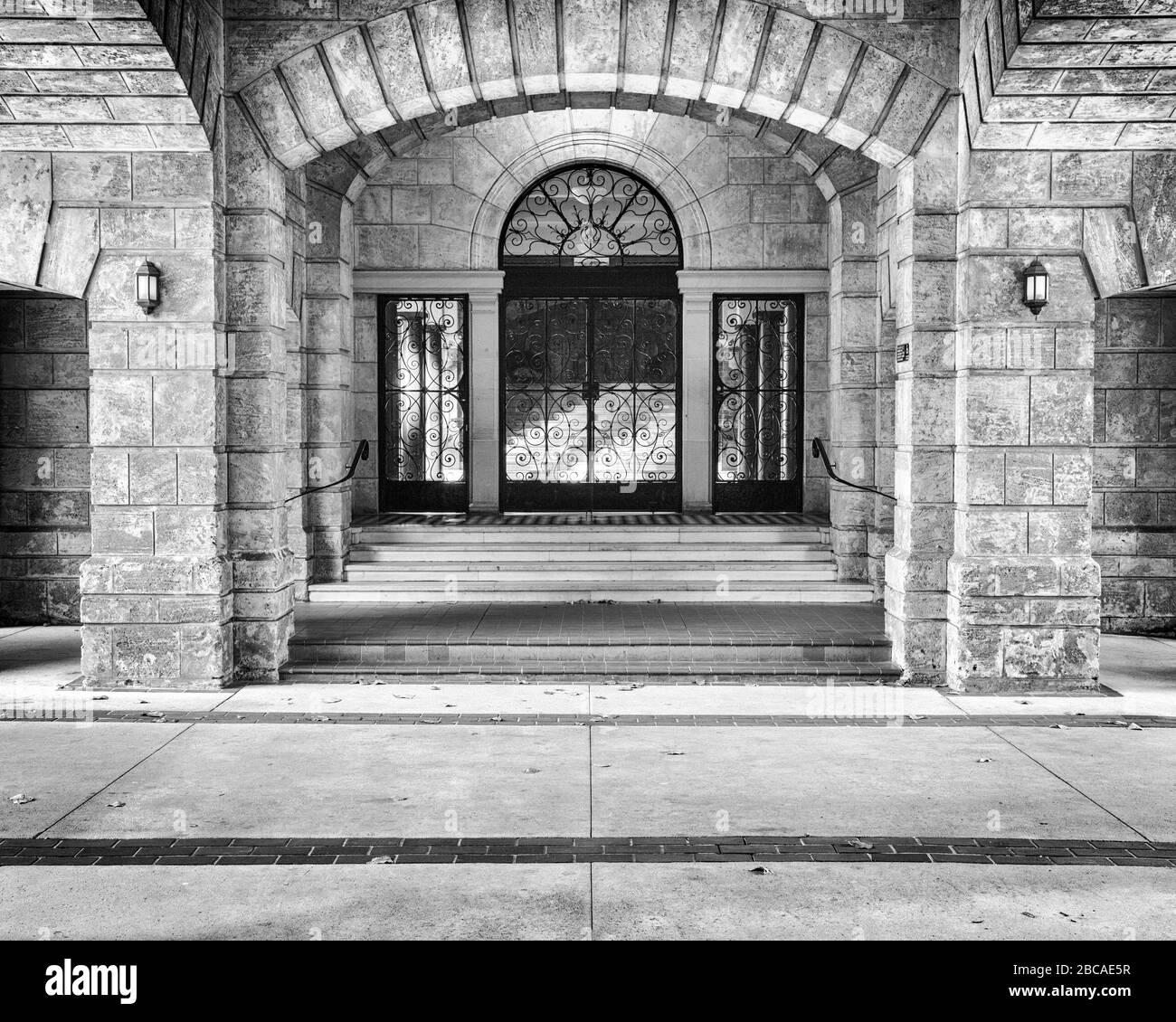 Winthrop Hall, Università dell'Australia Occidentale, costruita nel 1932 con vecchi edifici simili a cattedrale Foto Stock