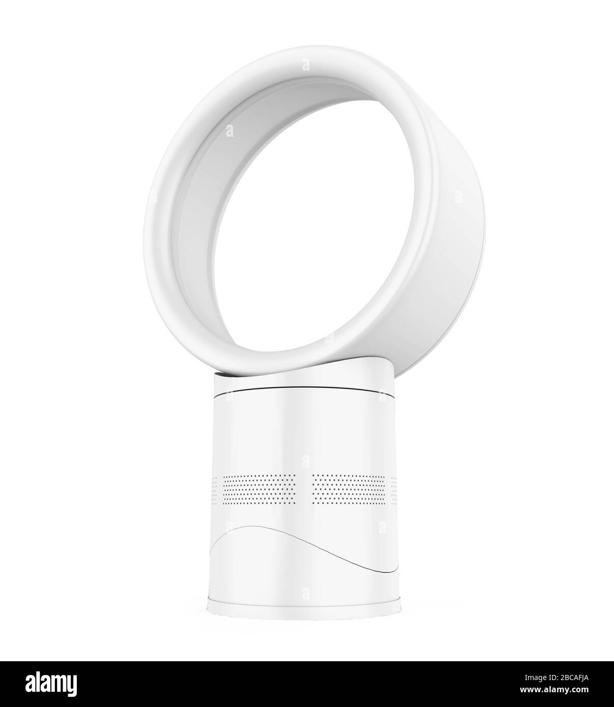 Ventilatore senza difetti isolato Foto Stock