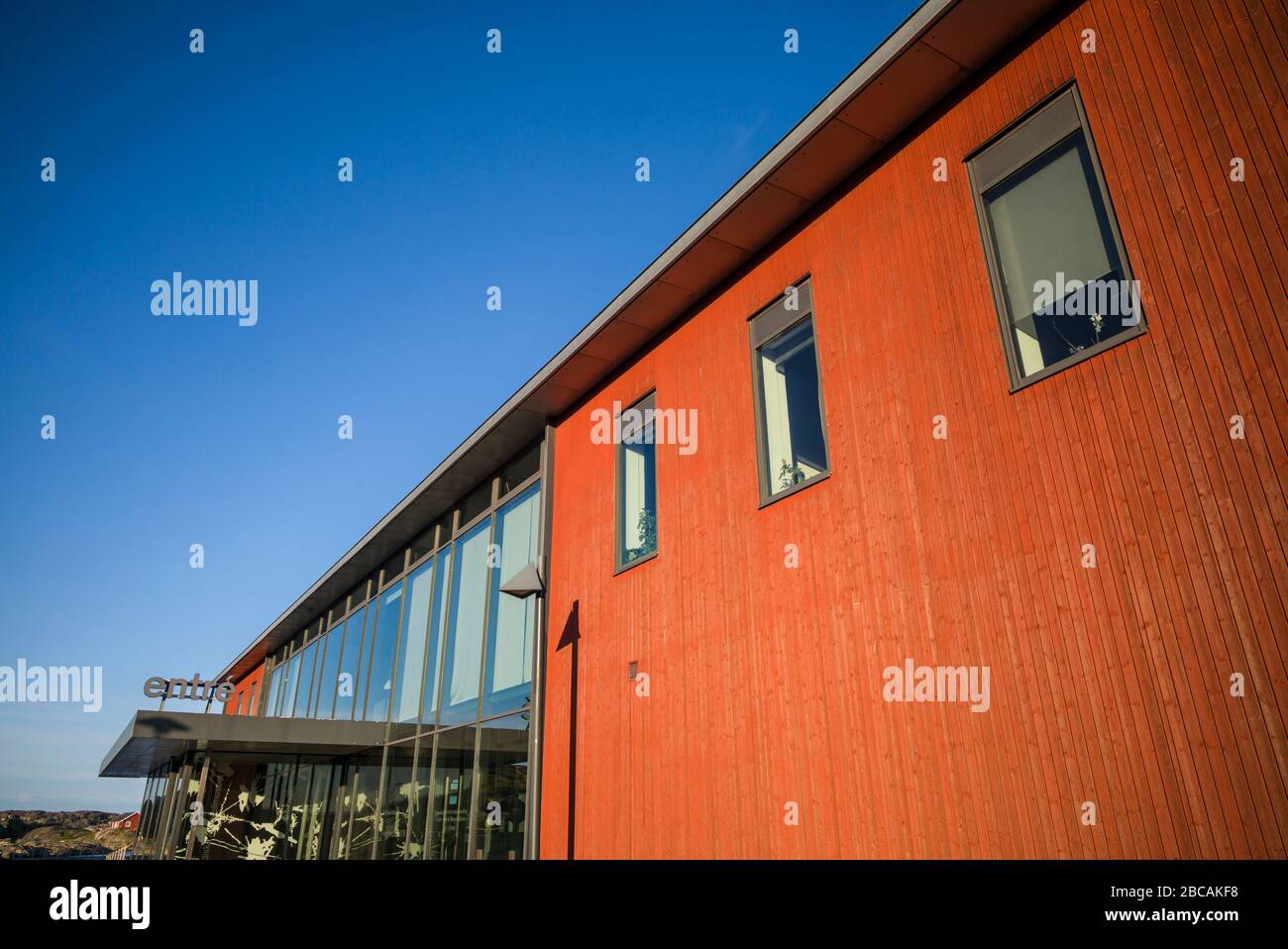 Svezia, Bohuslan, Isola Di Tjorn, Skarhamn, Akvarellmuseet, Nordic Watercolor Museum, Esterni Foto Stock