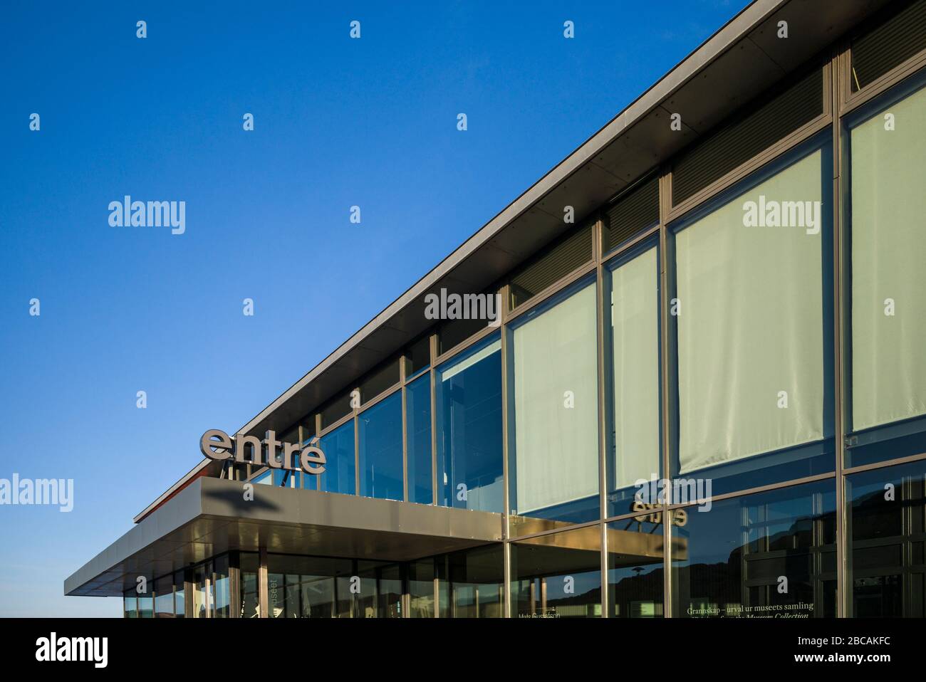 Svezia, Bohuslan, Isola Di Tjorn, Skarhamn, Akvarellmuseet, Nordic Watercolor Museum, Esterni Foto Stock
