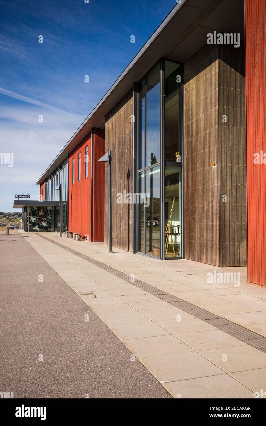 Svezia, Bohuslan, Isola Di Tjorn, Skarhamn, Akvarellmuseet, Nordic Watercolor Museum, Esterni Foto Stock