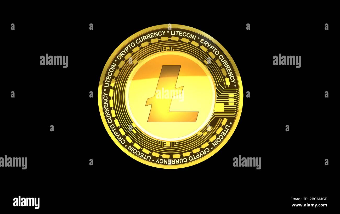 Lo sfondo della criptovaluta è perfetto per qualsiasi tipo di presentazione di notizie o informazioni. Lo sfondo presenta un layout elegante e pulito Foto Stock