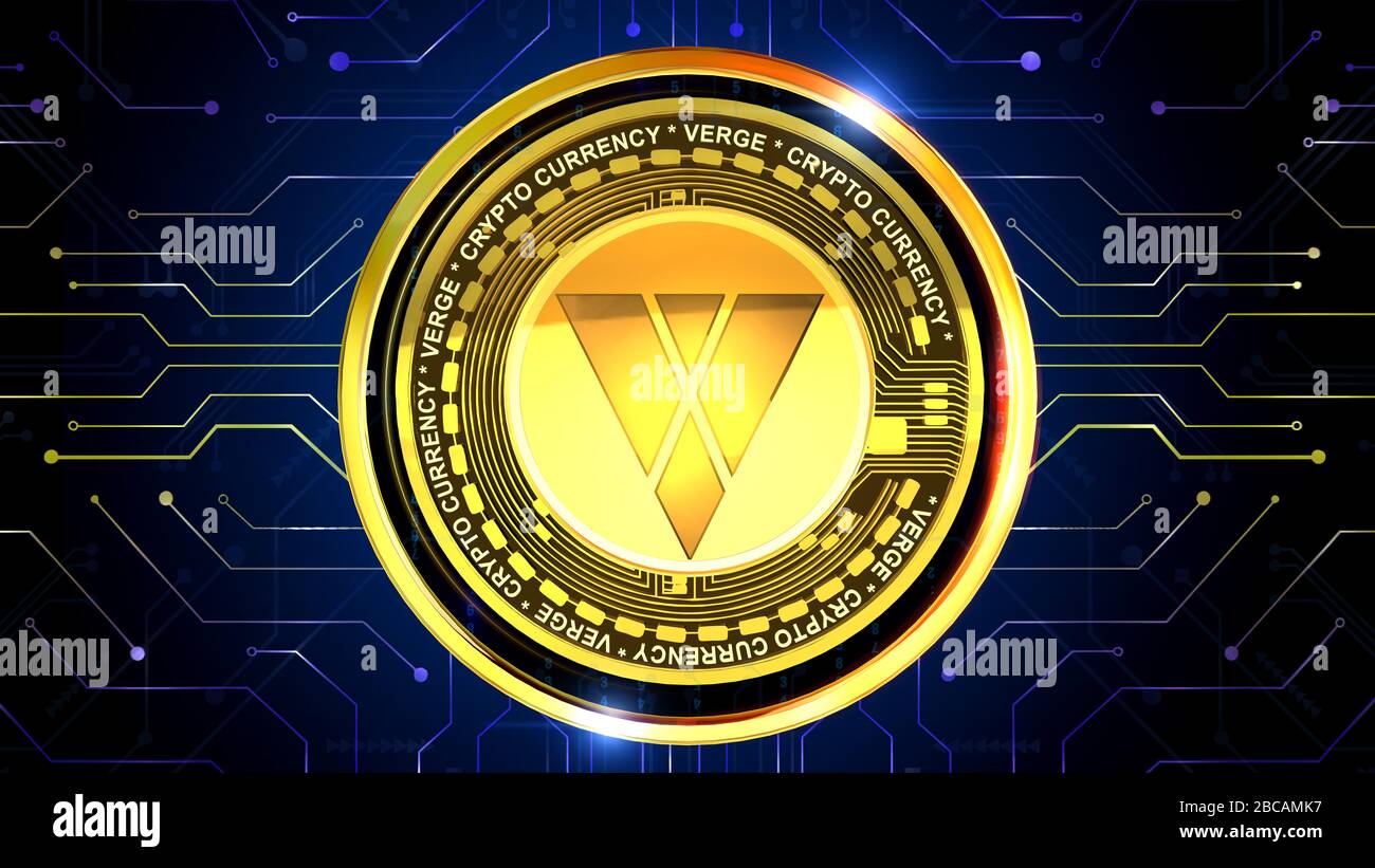 Lo sfondo della criptovaluta è perfetto per qualsiasi tipo di presentazione di notizie o informazioni. Lo sfondo presenta un layout elegante e pulito Foto Stock