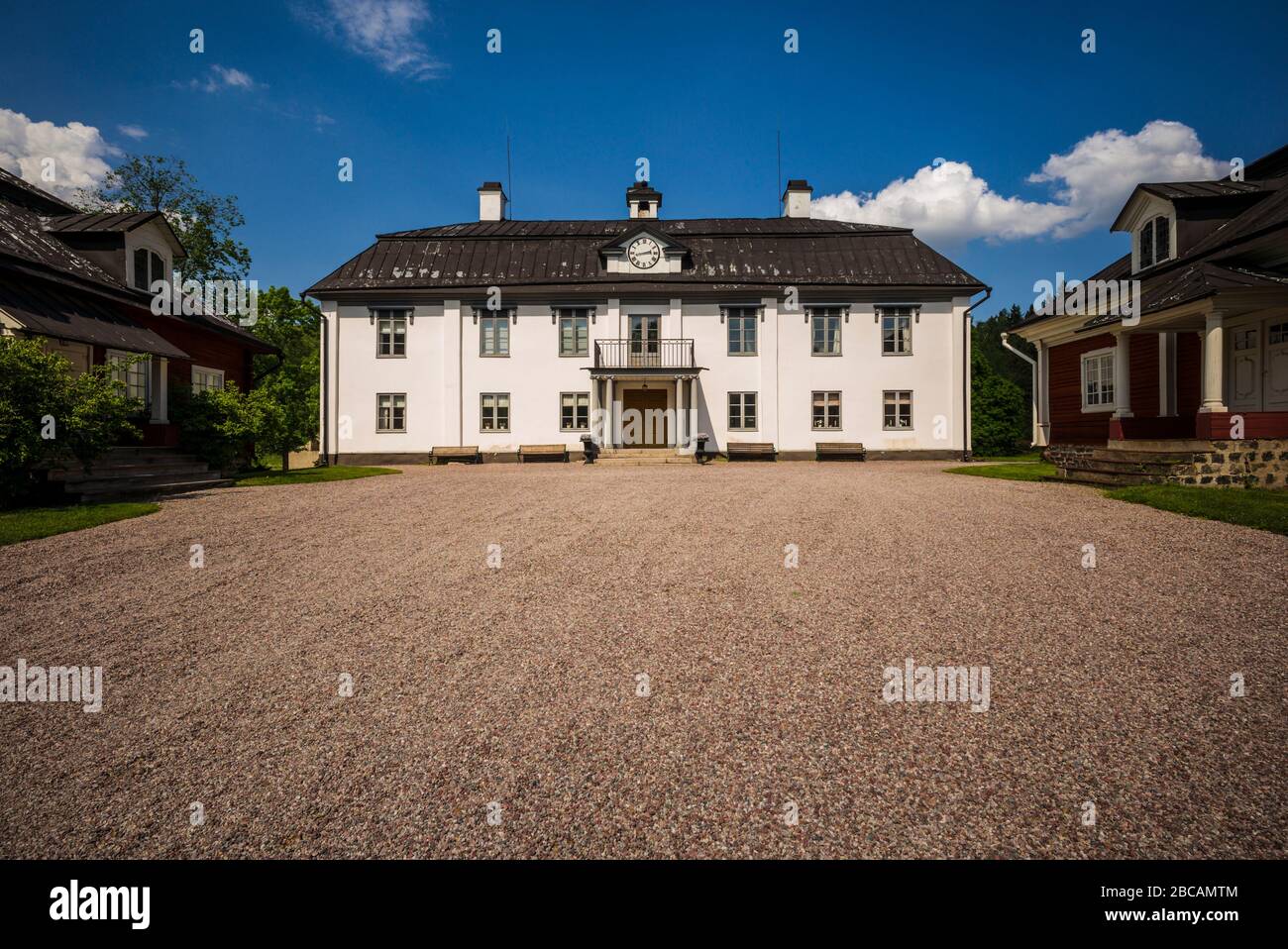 Svezia, Vastmanland, Angelsberg, Angelsberg Bruk, 18th secolo fucina di ferro, ex residenza del proprietario Foto Stock