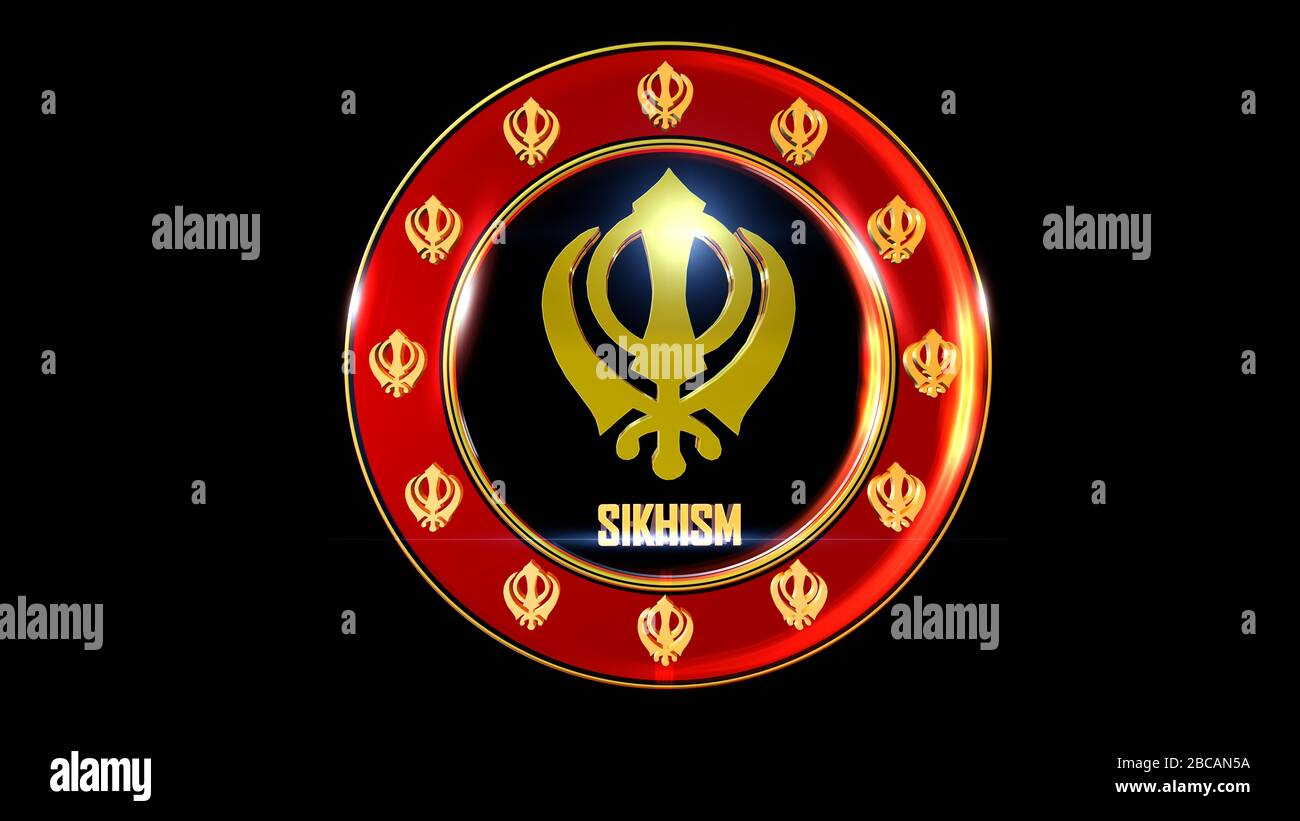 Il rendering 3D World Religious è perfetto per qualsiasi tipo di presentazione di notizie o informazioni. Lo sfondo presenta un layout elegante Foto Stock