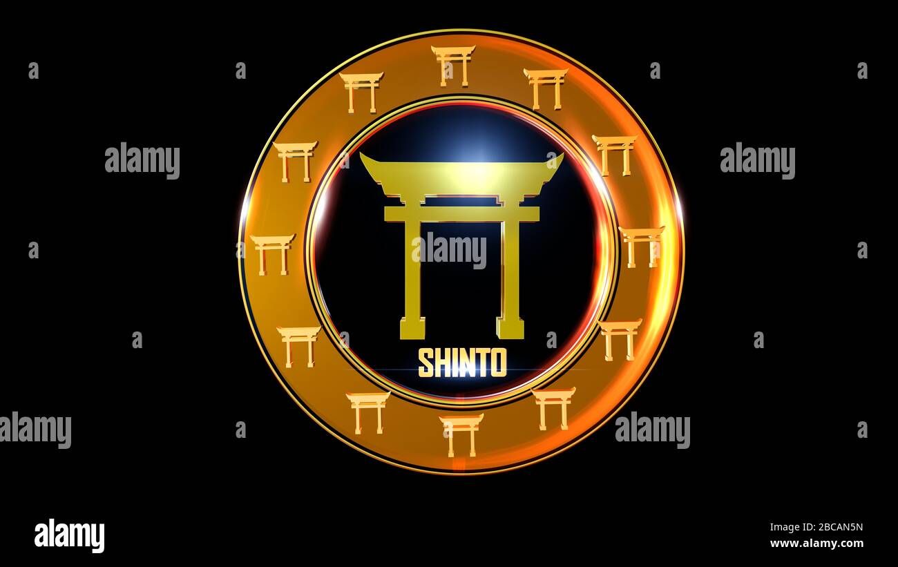 Il rendering 3D World Religious è perfetto per qualsiasi tipo di presentazione di notizie o informazioni. Lo sfondo presenta un layout elegante Foto Stock