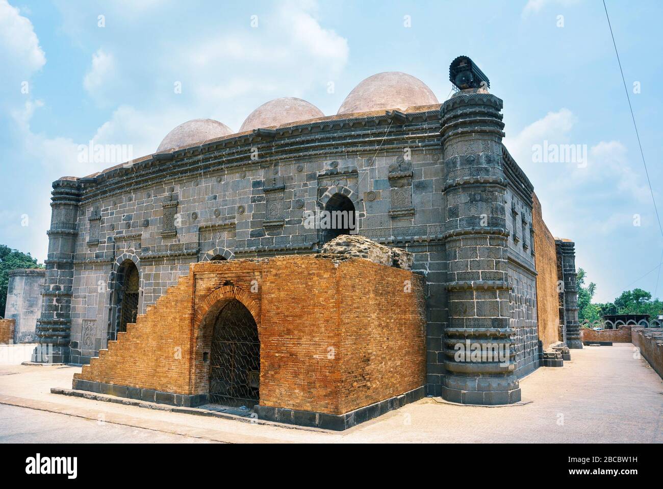 Moschea di Choto Shona costruita dal Sultano del Bengala, Alauddin Husain Shah, tra il 1493 e il 1519. Foto Stock