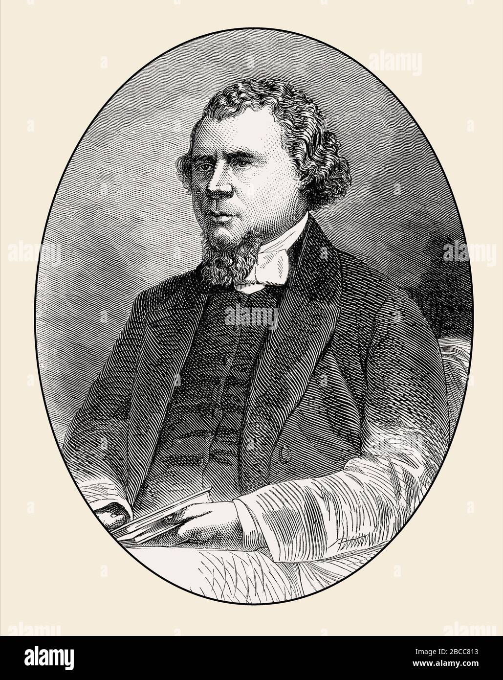 William Morley Punshon, 1824 – 1881, un ministro inglese non conformista Foto Stock