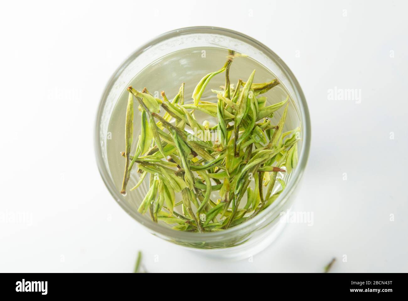 Tradizionale tè verde cinese, cultura cinese Foto Stock
