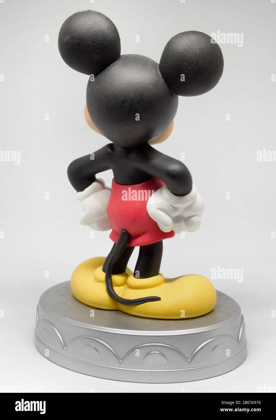 Figura in plastica Topolino - retro Foto Stock