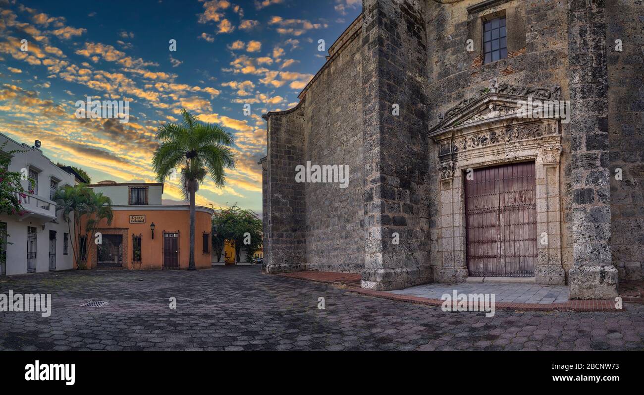 Chiesa di Regina Angelorum, Santo Domingo Foto Stock
