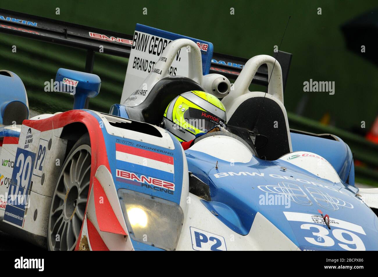 Imola, Italia 17 maggio 2013: Lola B11/40 - giudice del DKR Engineering Team, guidato da O. PORTA / R. BRANDELA / B. DELHEZ, in azione durante l'European le Foto Stock