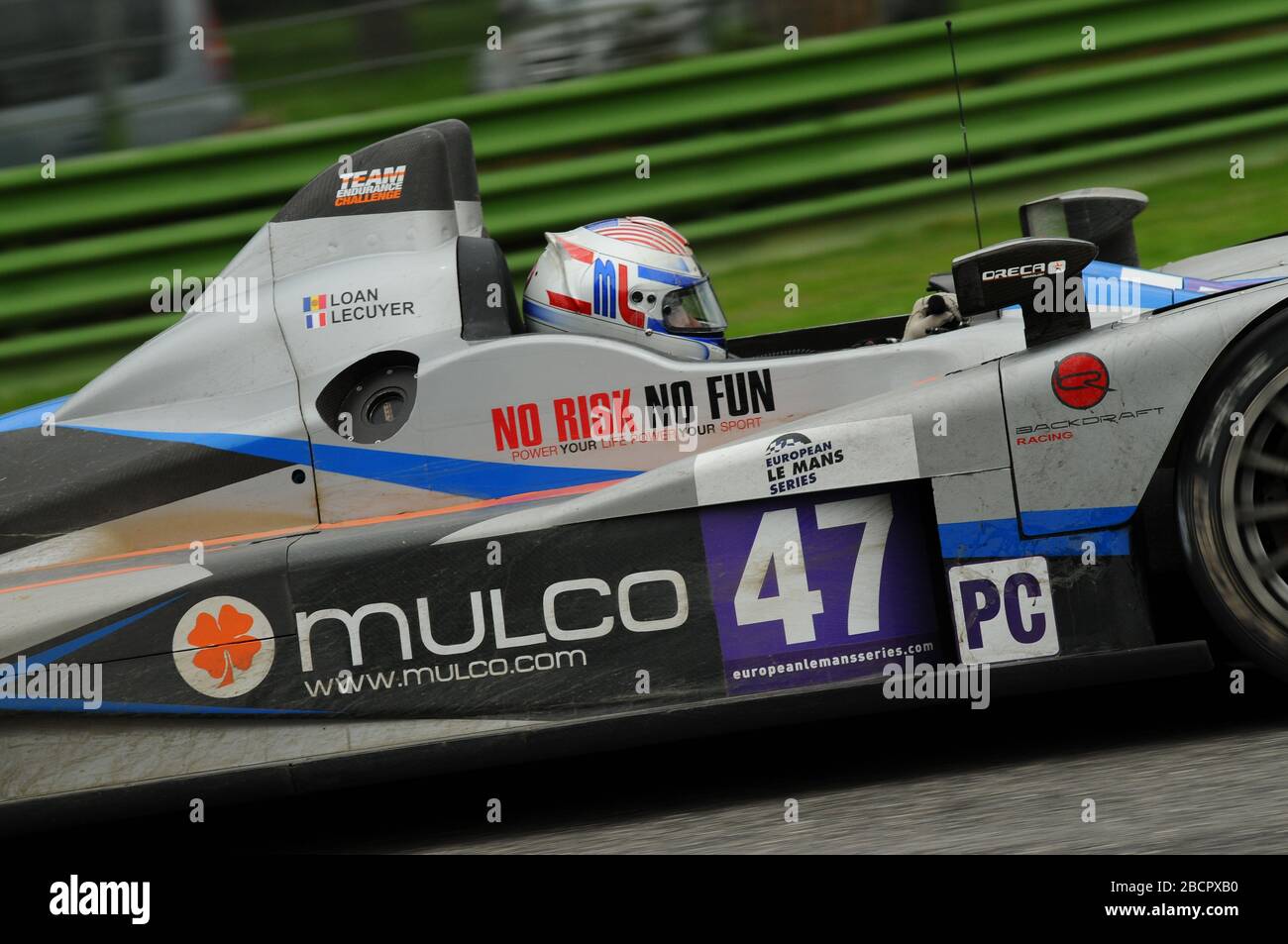 Imola, Italia 17 maggio 2013: Formula le Mans Oreca 09 del Team Endurance Challenge, guidato da A. LOAN/M. LECUYER, in azione. Foto Stock