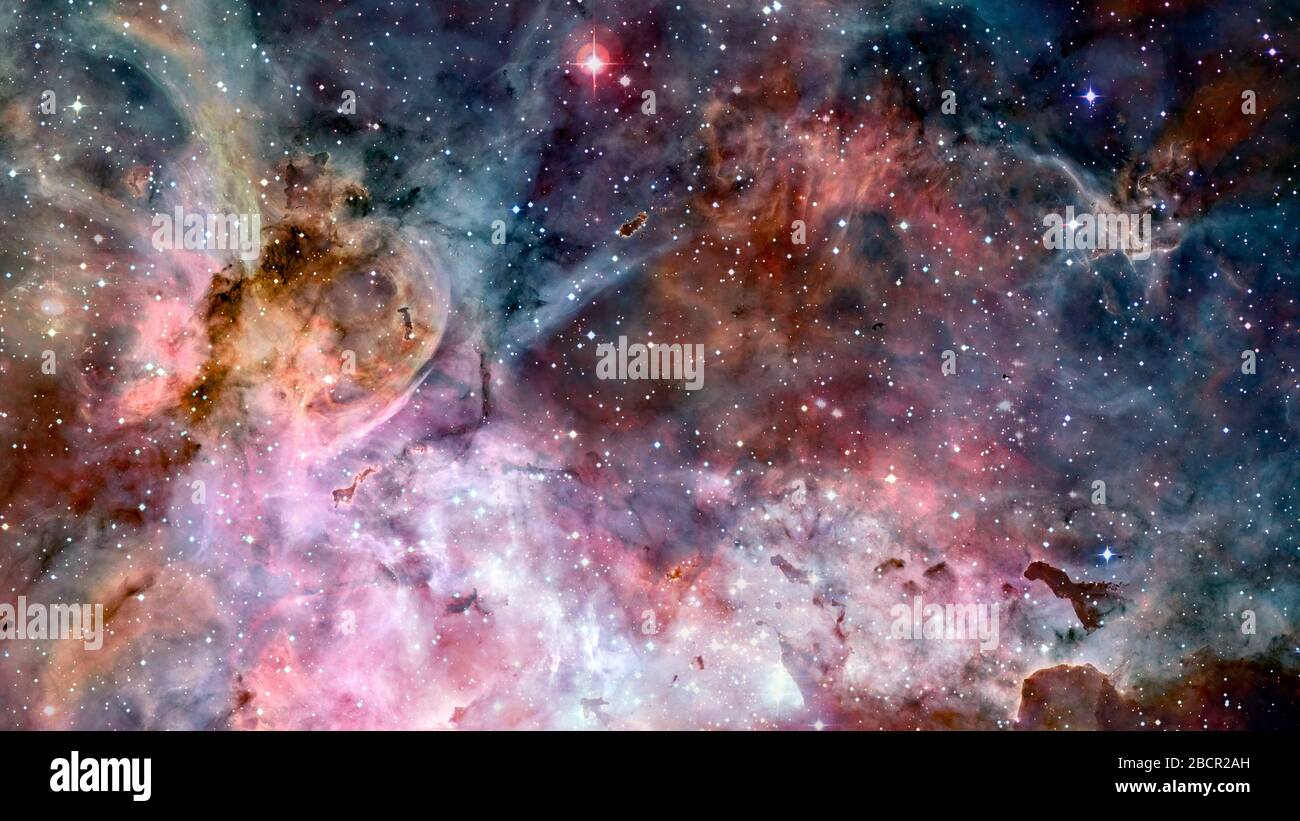 La nascita della stella in estrema. Elementi di questa immagine fornita dalla NASA. Foto Stock