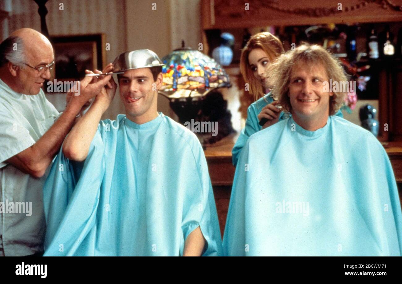 Jim Carrey, Jeff Daniels, 'Dumb and Dumber' © 1994 New Line file Reference n. 33962-433THA Foto Stock