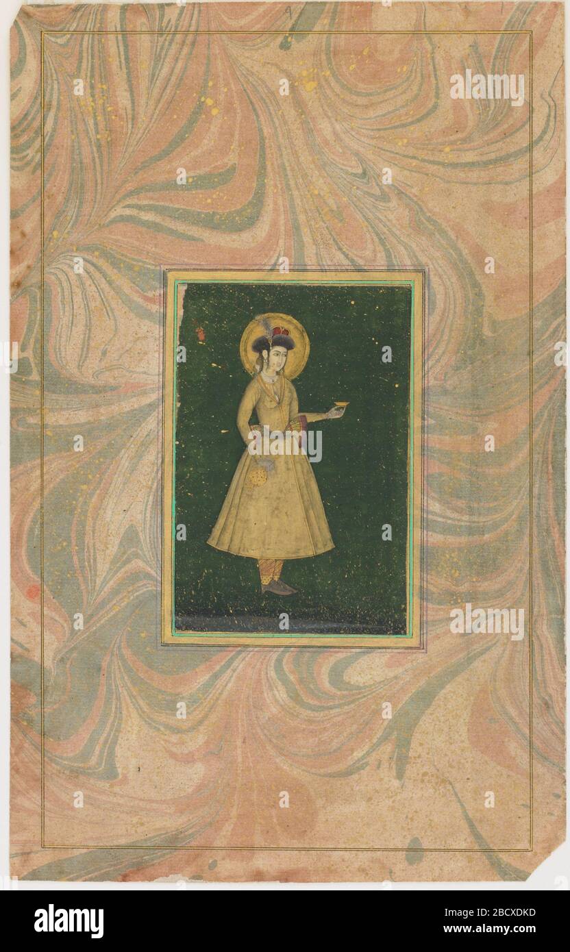 Principessa con tazza di vino. Colonnello Henry Bathurst Hanna (1839 - 1914) (C.L. F1907.224 Foto Stock