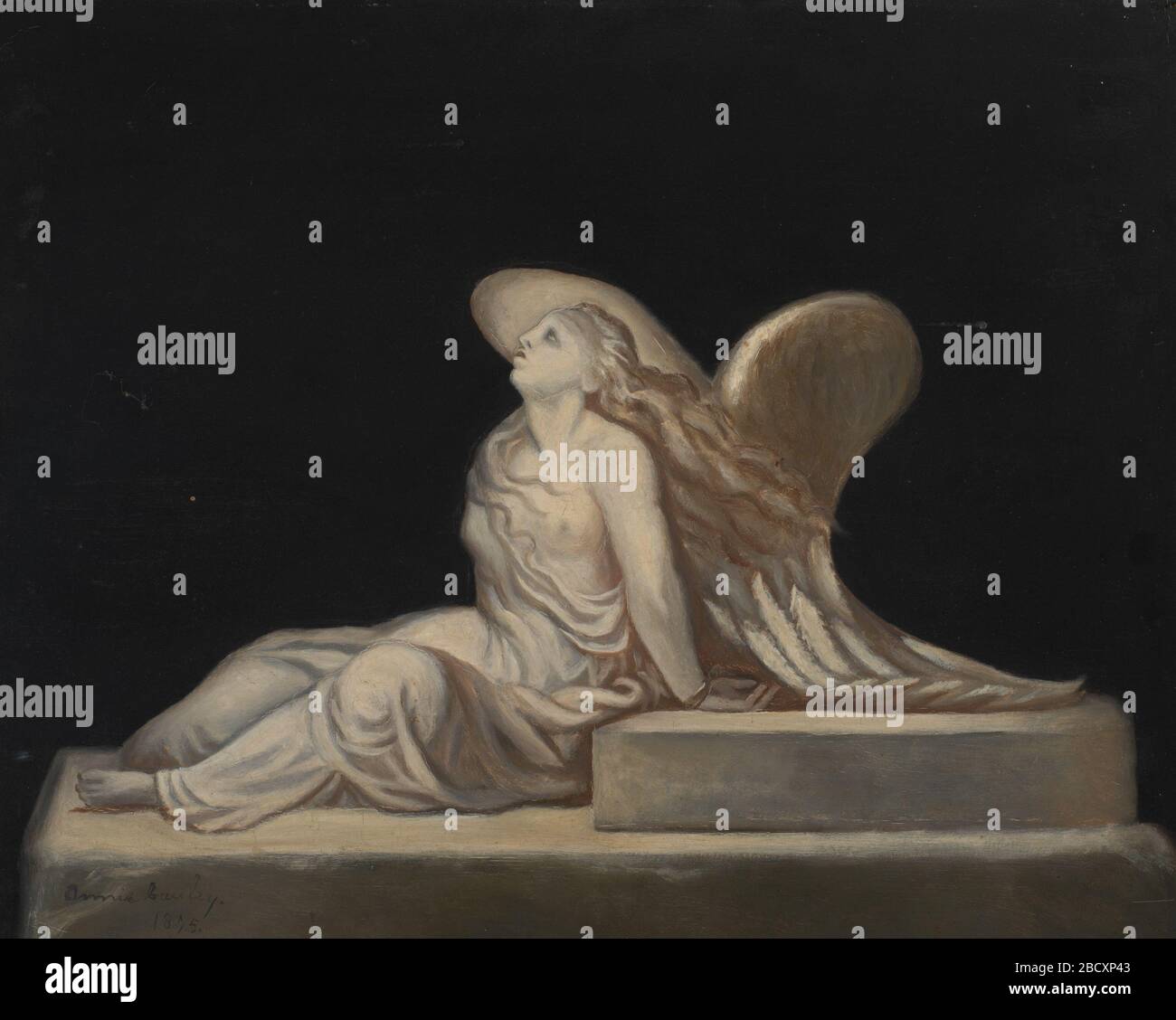 Angelo senza titolo. Foto Stock