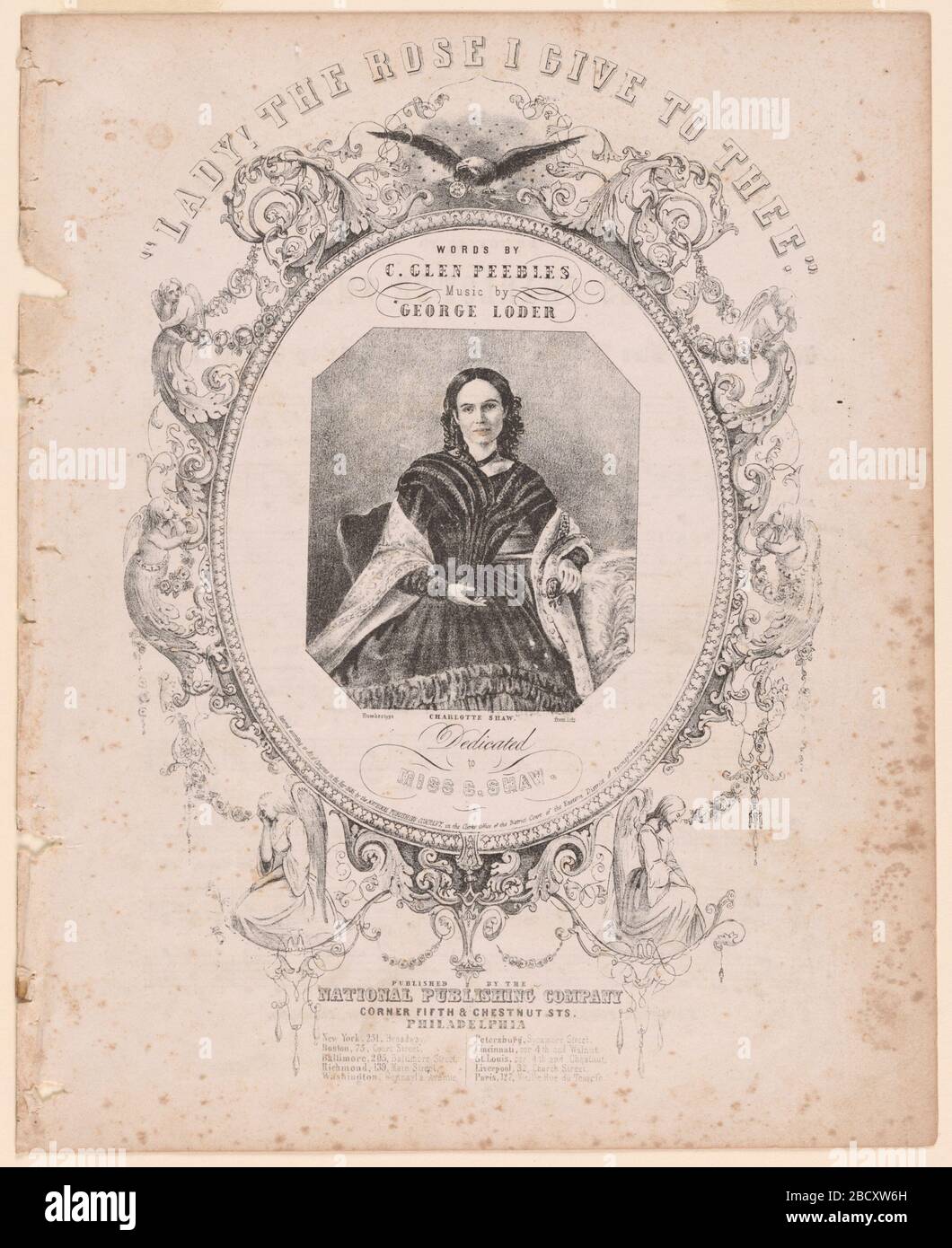 Charlotte Shaw. S/NPG.83.35 Foto Stock Charlotte Shaw. S/NPG.83.35 Foto Stock