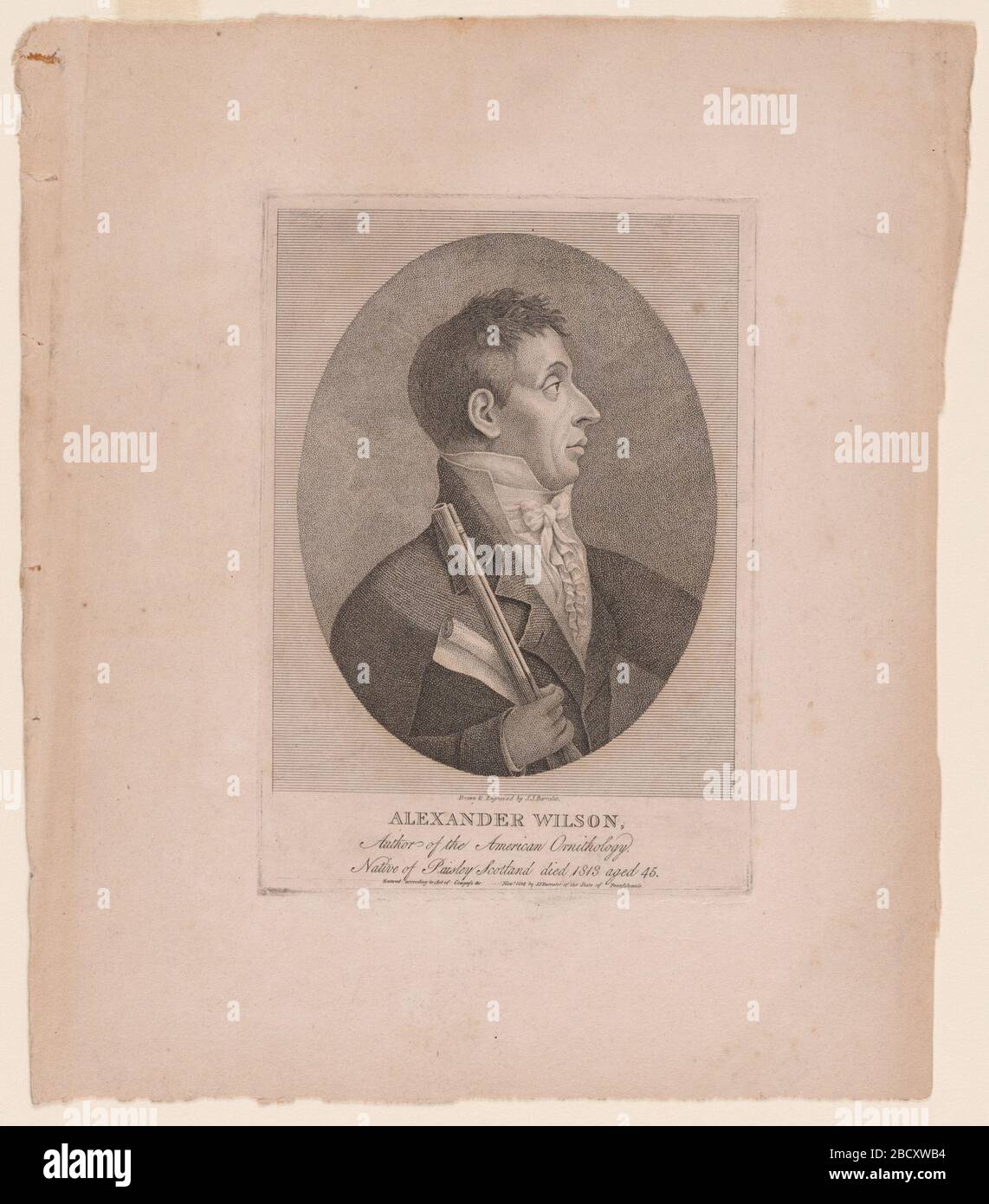 Alexander Wilson. NPG.85.34 Foto Stock Alexander Wilson. NPG.85.34 Foto Stock