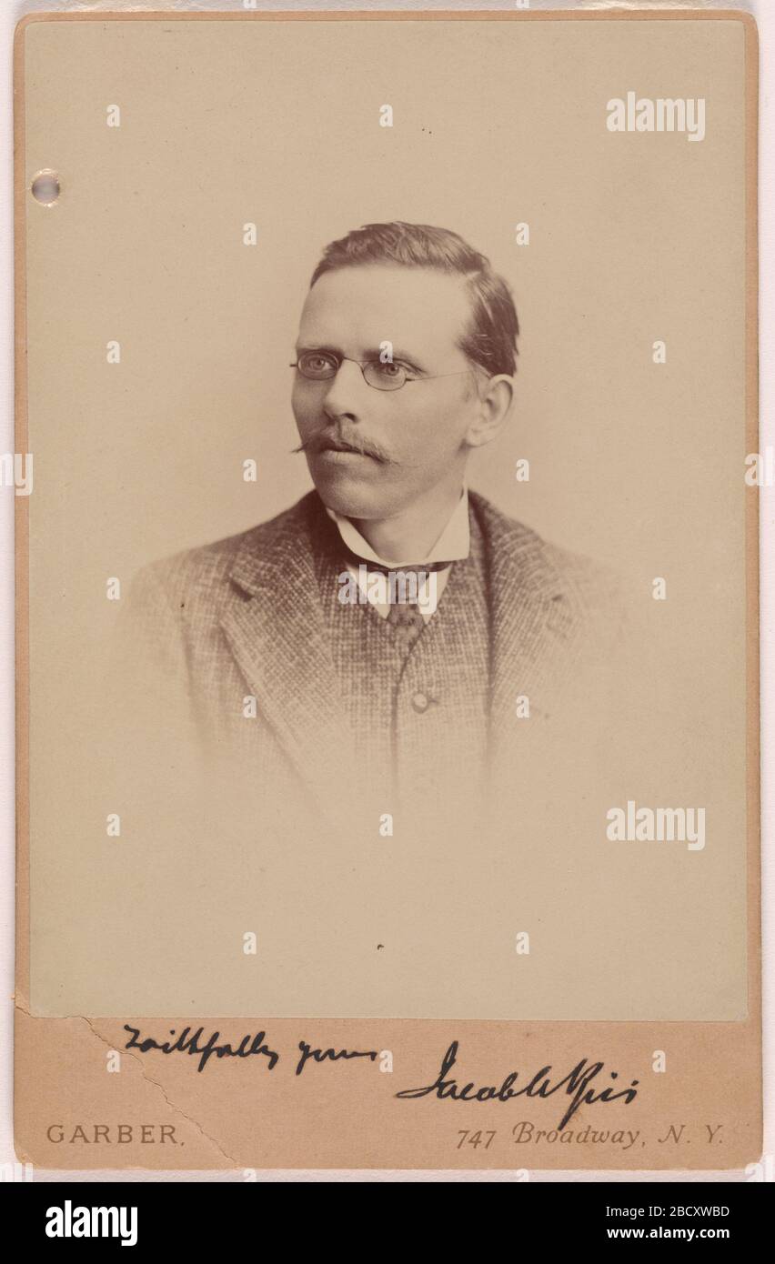 Jacob Riis. NPG.76.89 Foto Stock