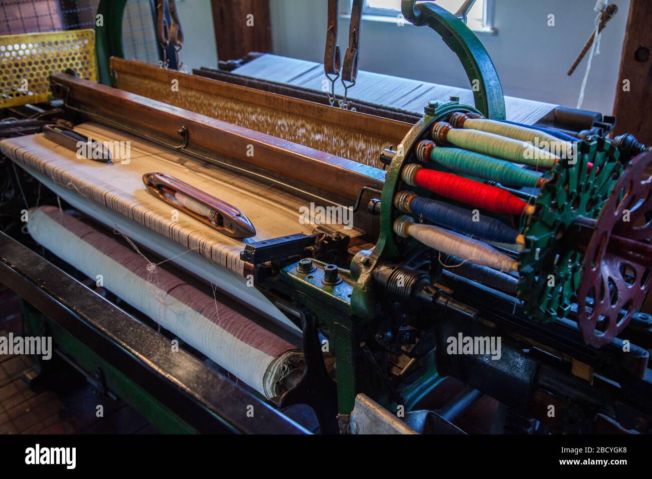 Slater Mill a Pawtucket, Rhode Island Foto Stock