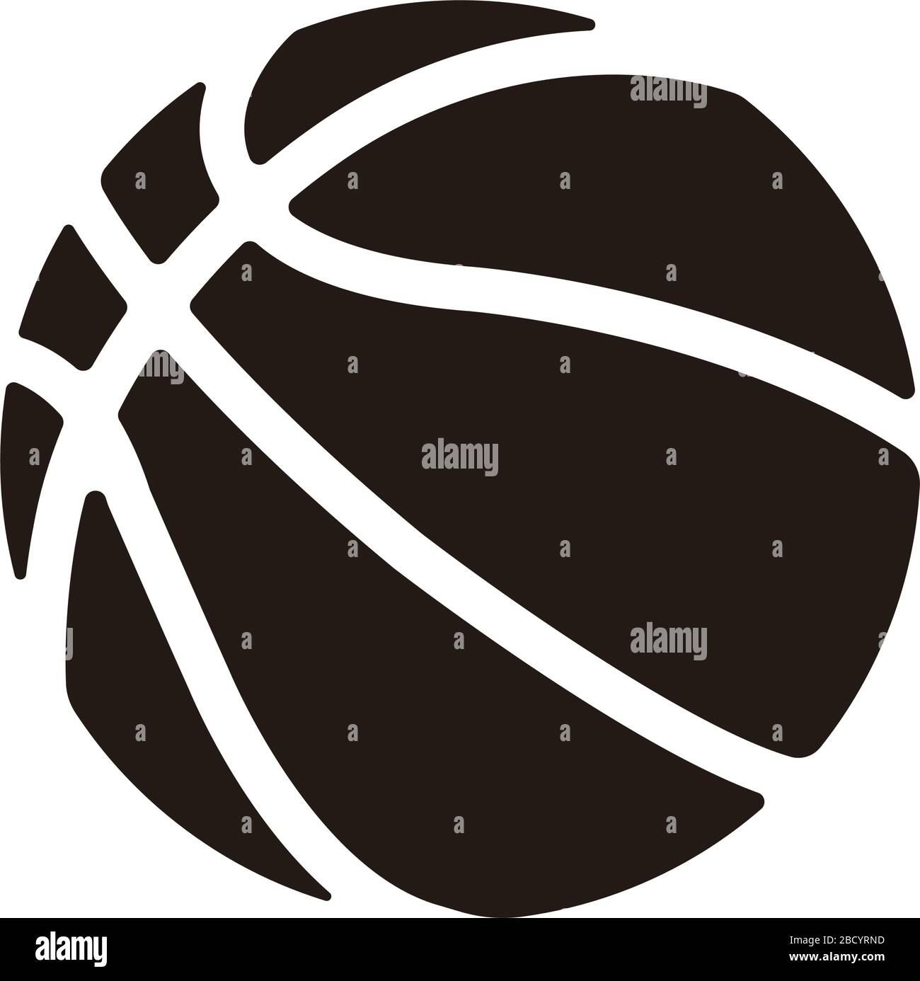 Icona del vettore di pallacanestro ( sport,gioco ) Illustrazione Vettoriale