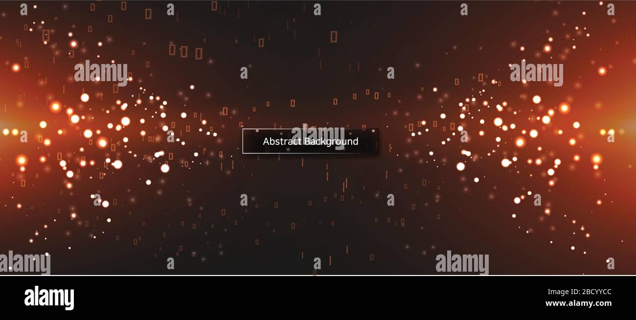 Background astratto per il trasferimento dei dati di rete Illustrazione Vettoriale