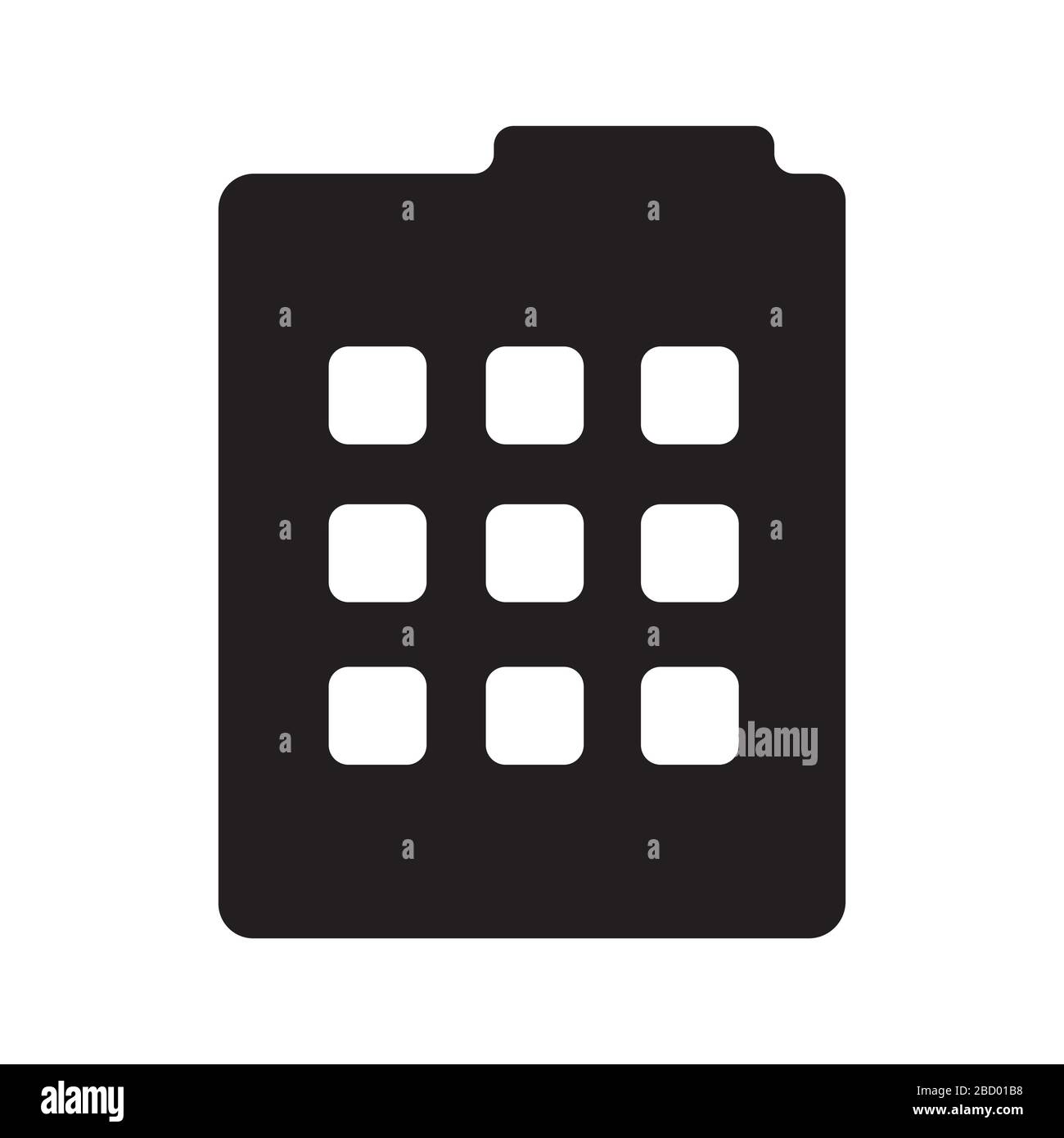 icona edificio / ufficio / città urbana Illustrazione Vettoriale